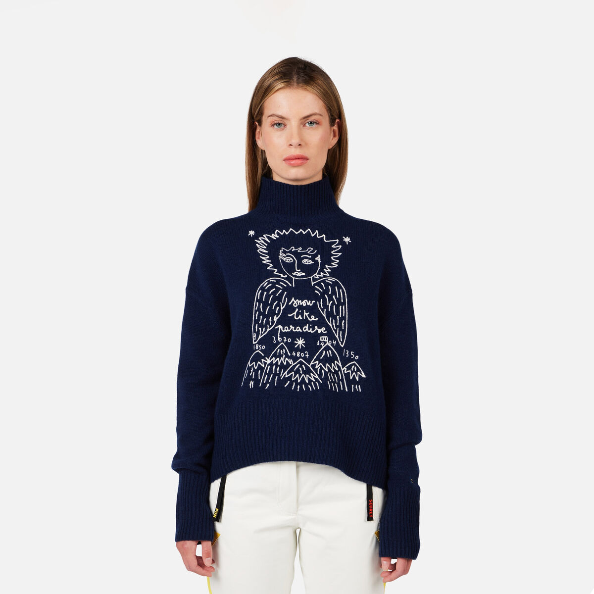 Women's JCC Snow Angels Pullover Cosmic Blue