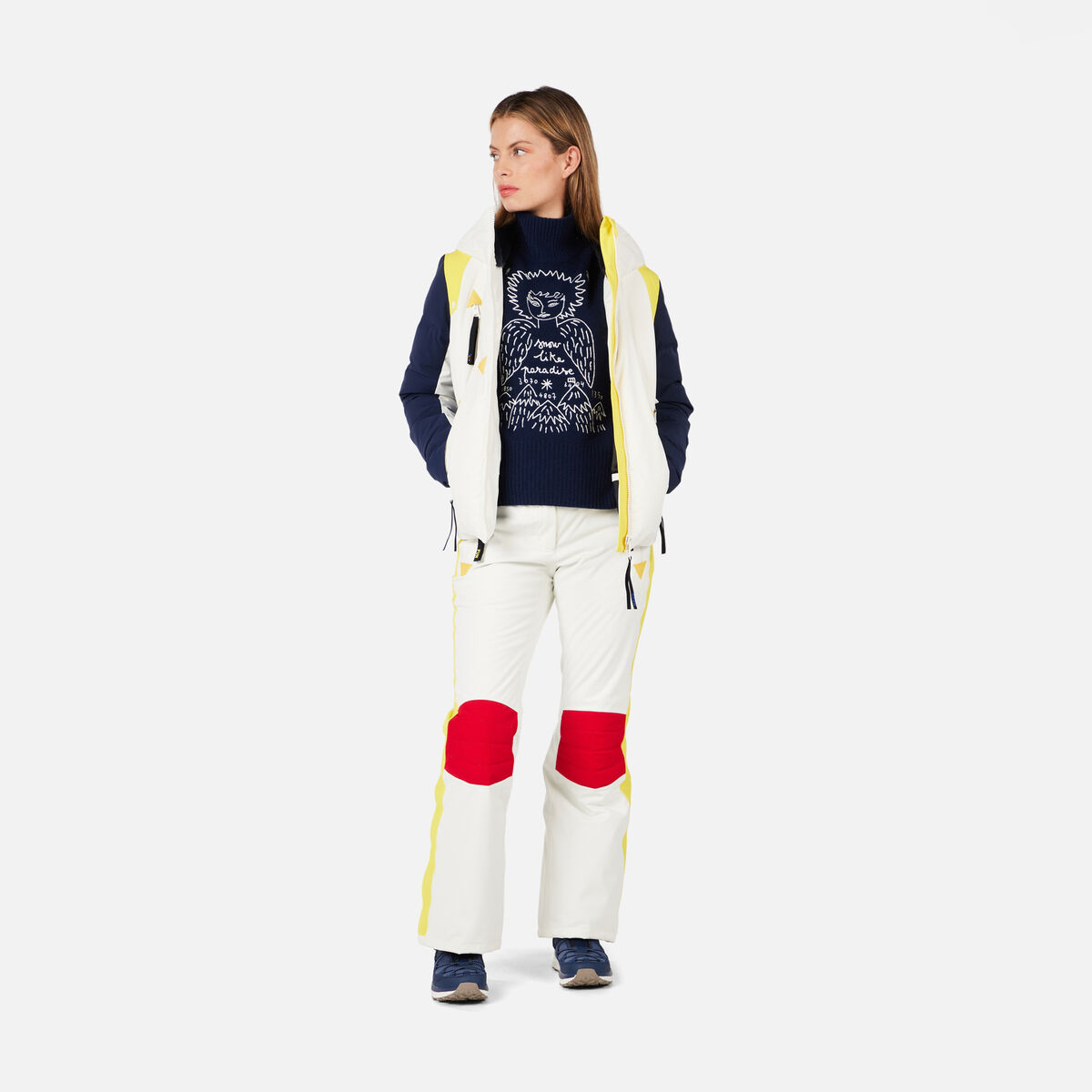 Women's JCC Snow Angels Pullover Cosmic Blue