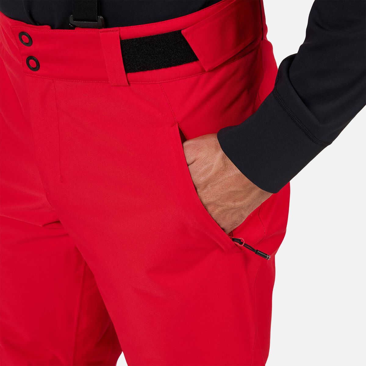 Men's Insulated Ski Pants Regular length Sports Red