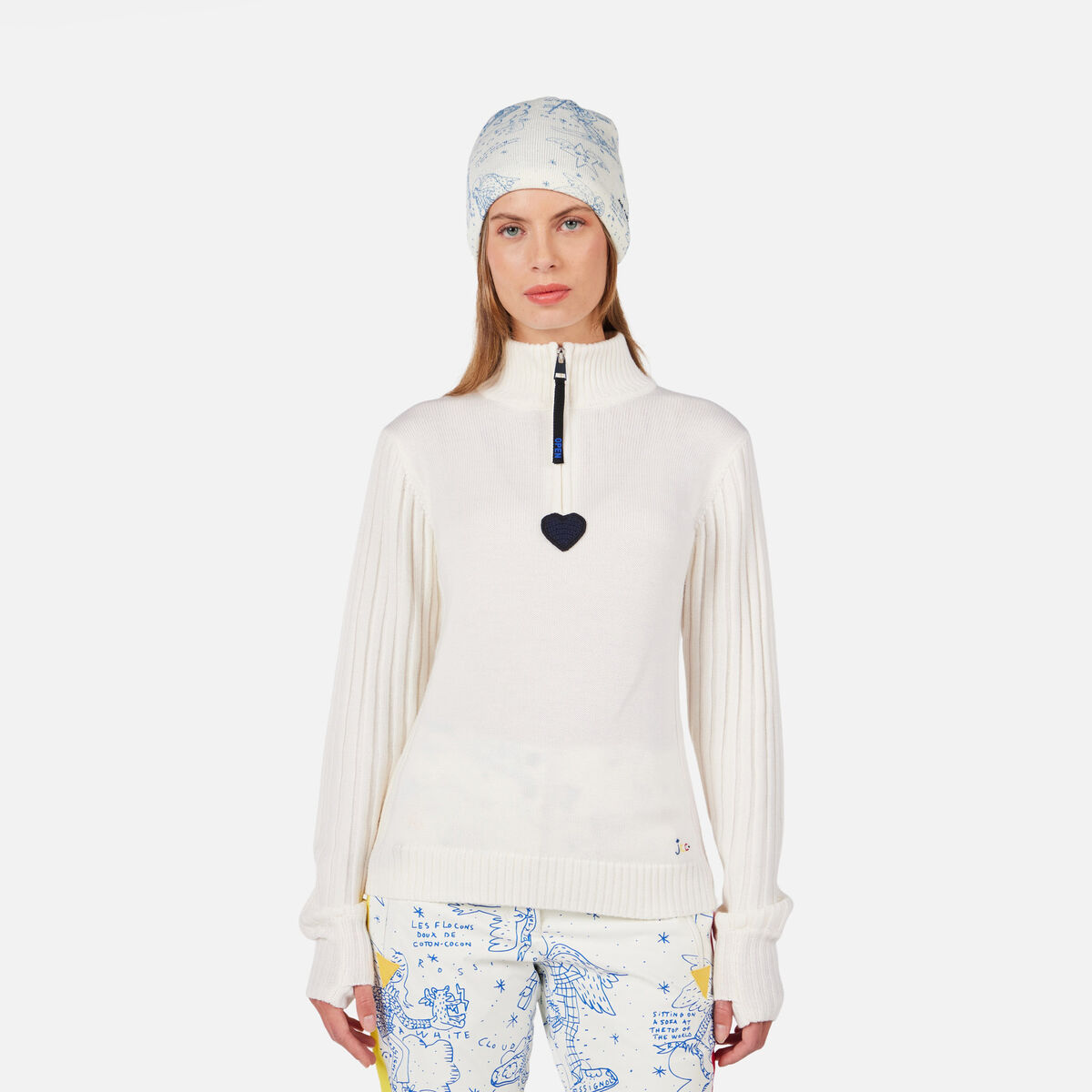 Women's JCC Merib Half-Zip Top Arctic