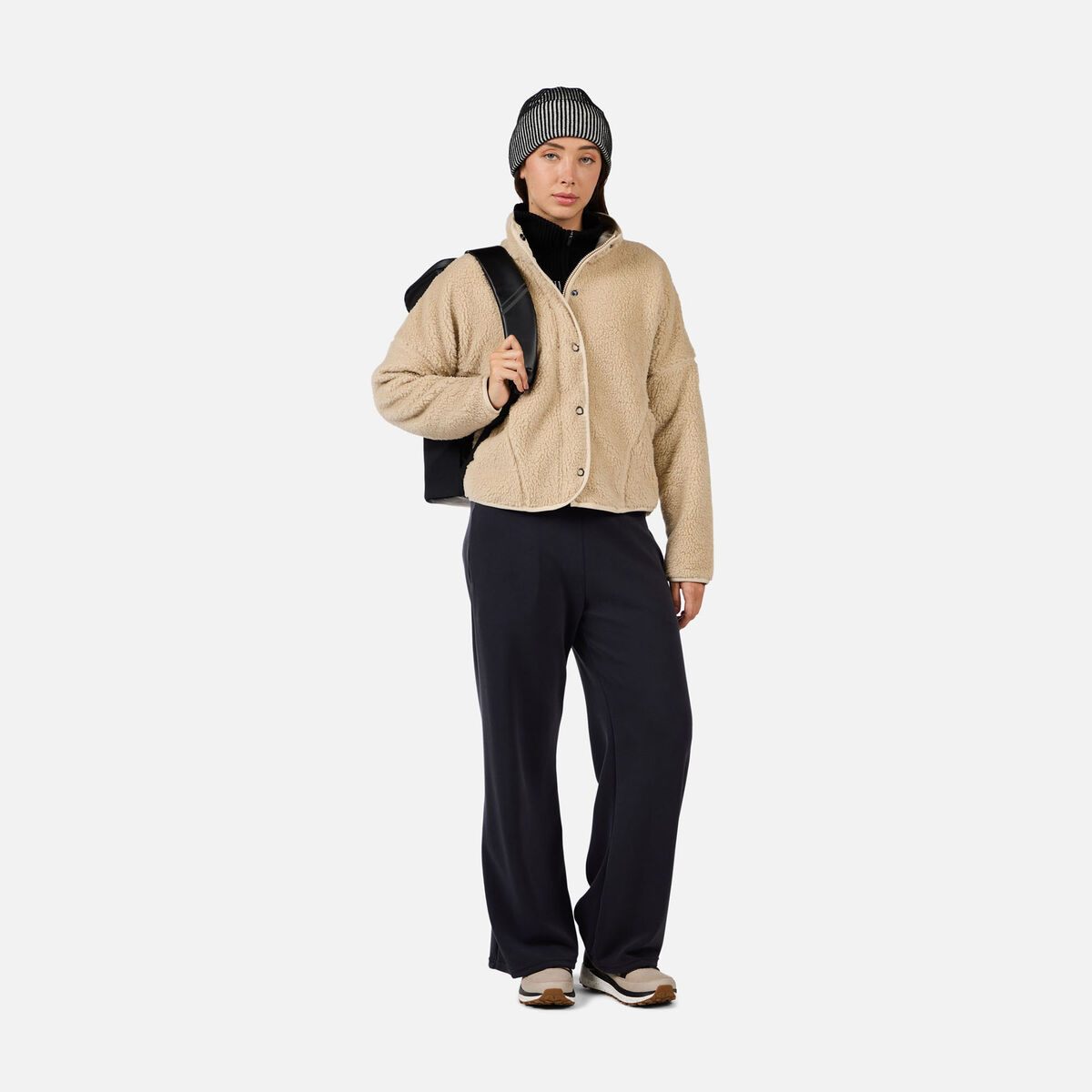 Women's AllTrack Snap Sherpa Jacket Fog