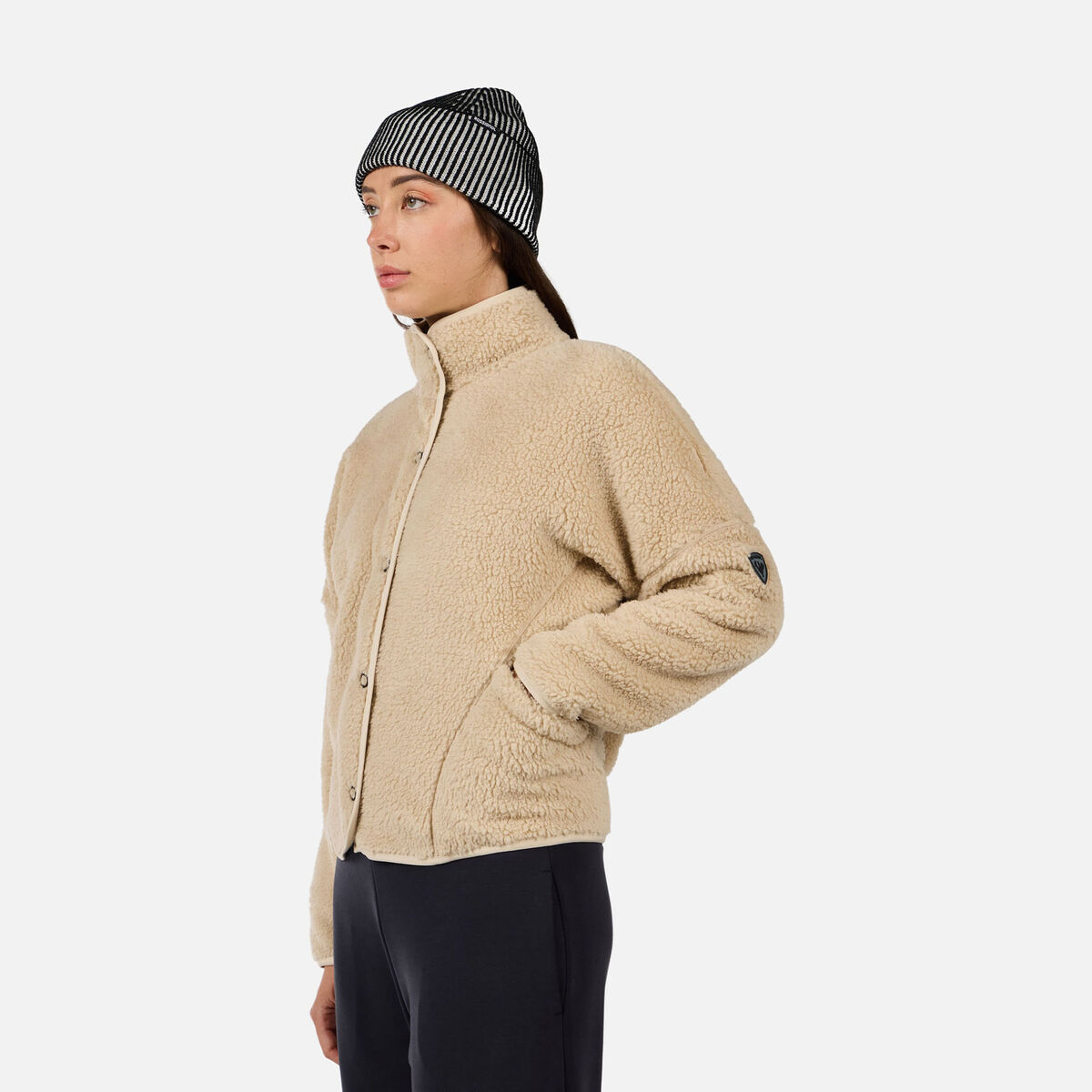 Women's AllTrack Snap Sherpa Jacket Fog
