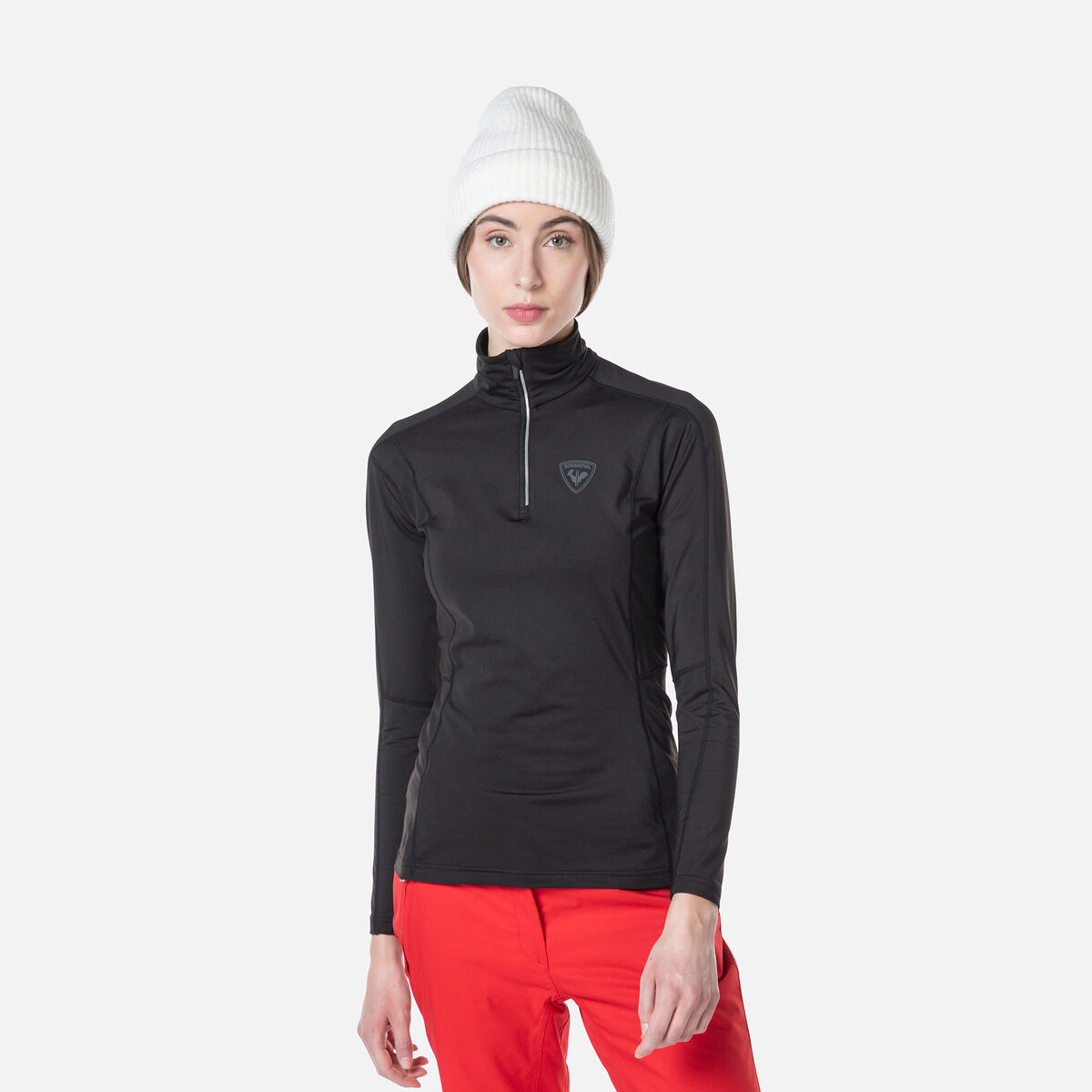 Women's Classique Half-Zip Baselayer Top Black