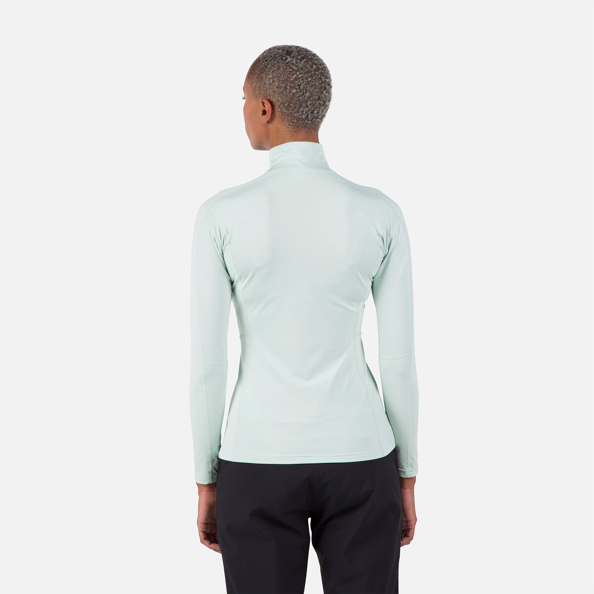 Women's Classique Half-Zip Baselayer Top Drizzle Grey 3 Women's Classique Half-Zip Baselayer Top Drizzle Grey