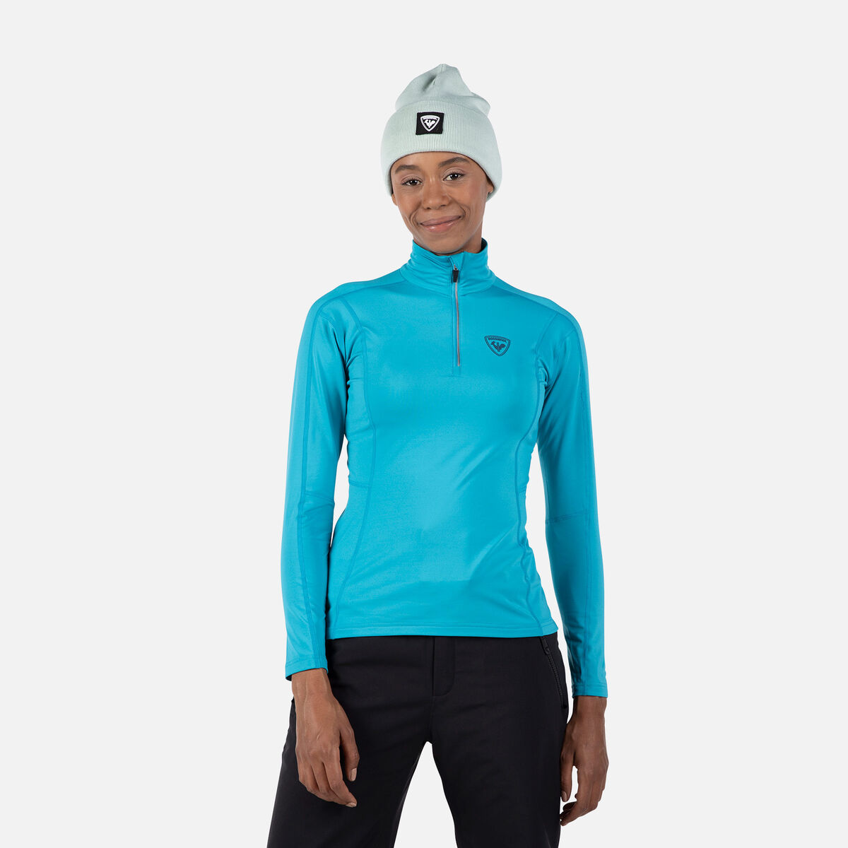 Women's Classique Half-Zip Baselayer Top Niagara