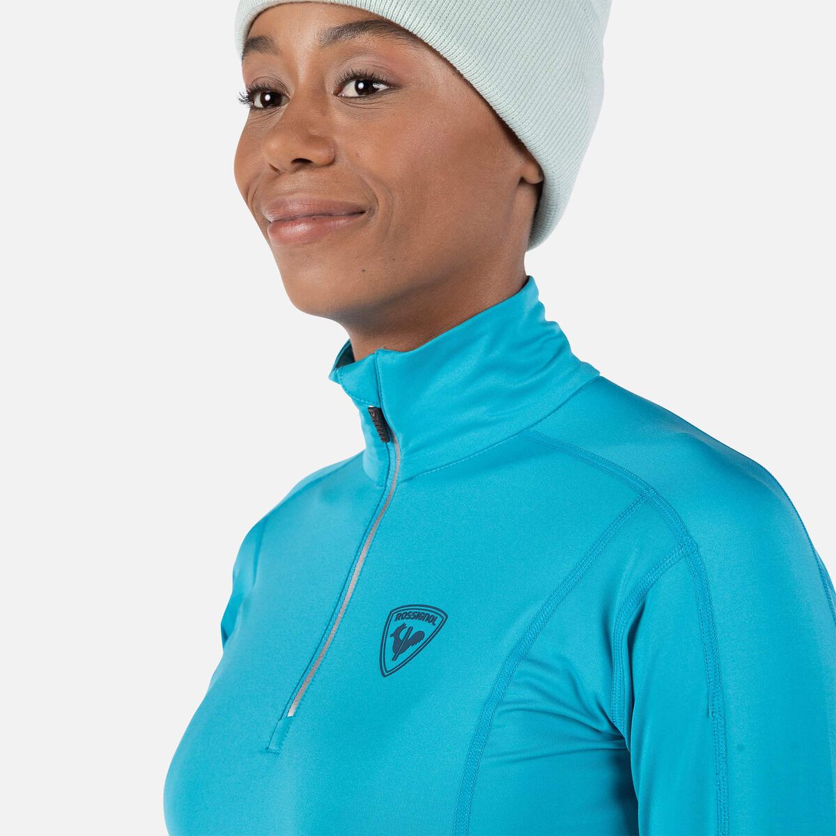 Women's Classique Half-Zip Baselayer Top Niagara