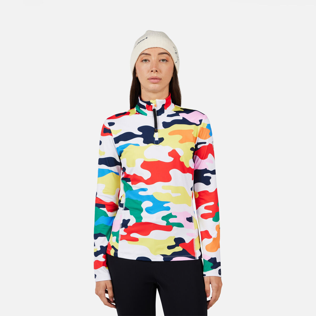 Women's JCC Booster Half-Zip Top Jcc Camo Print