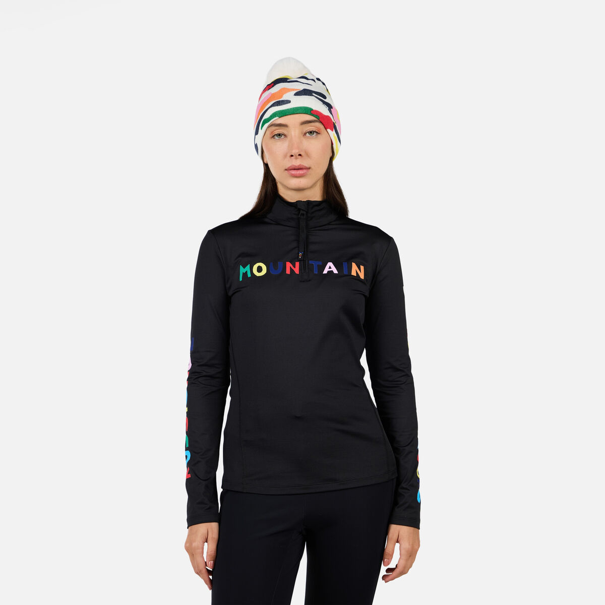 Women's JCC Booster Half-Zip Top Black