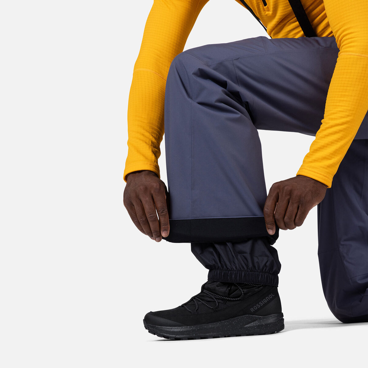 Men's Insulated Ski Pants Regular length True Night Blue