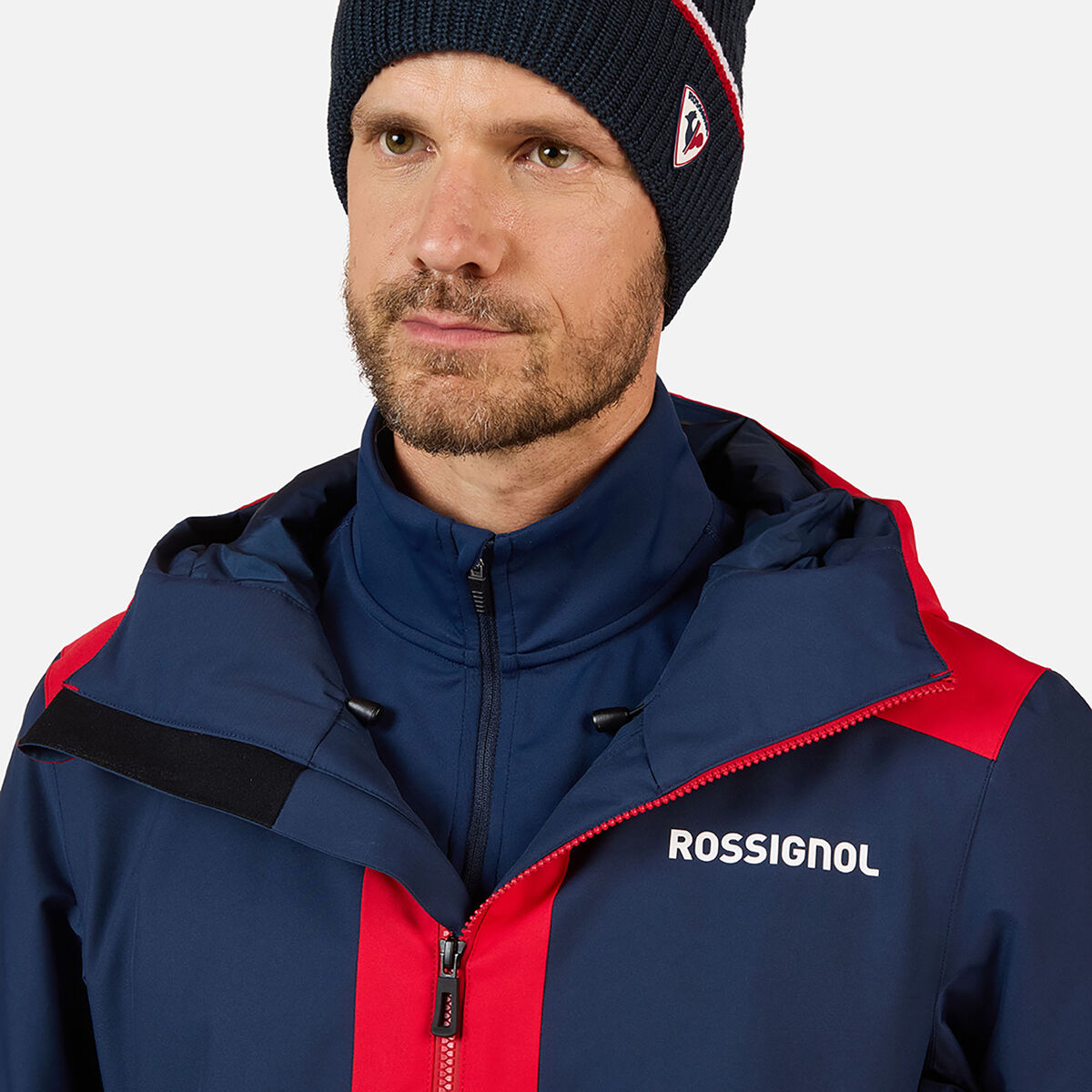 Men's Rochrun Insulated Ski Jacket Sports Red