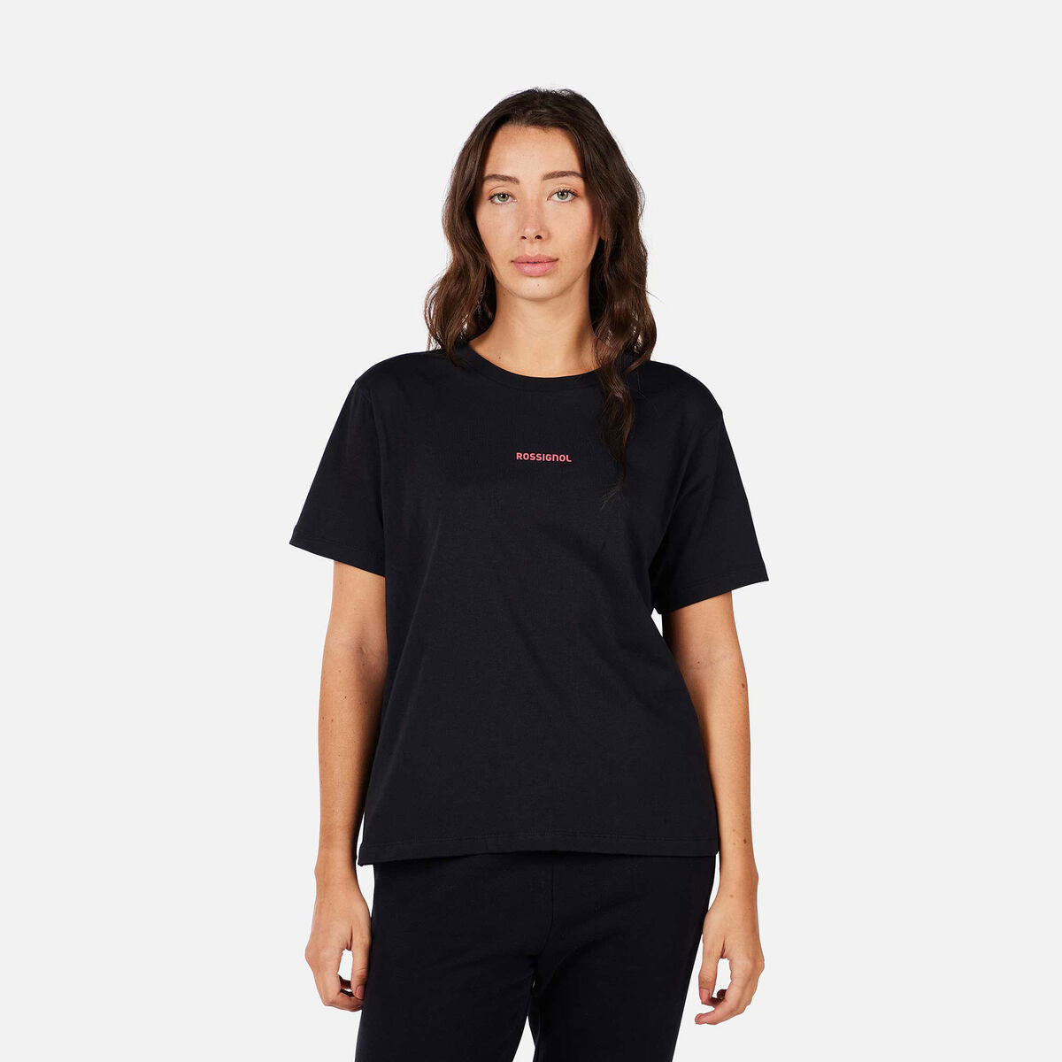 Women's Waterfall Relax Tee Black