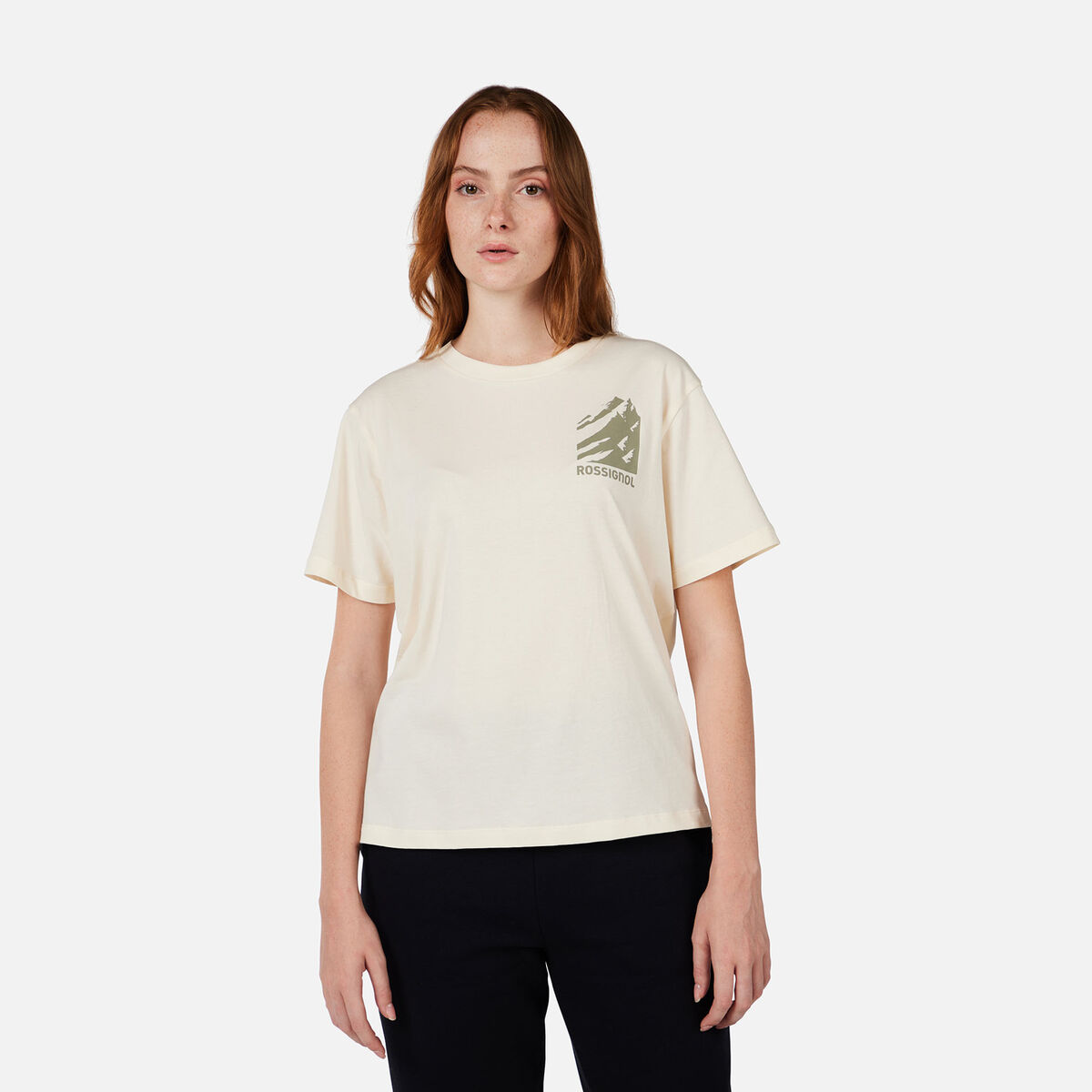 Women's Waterfall Relax Tee Nature White