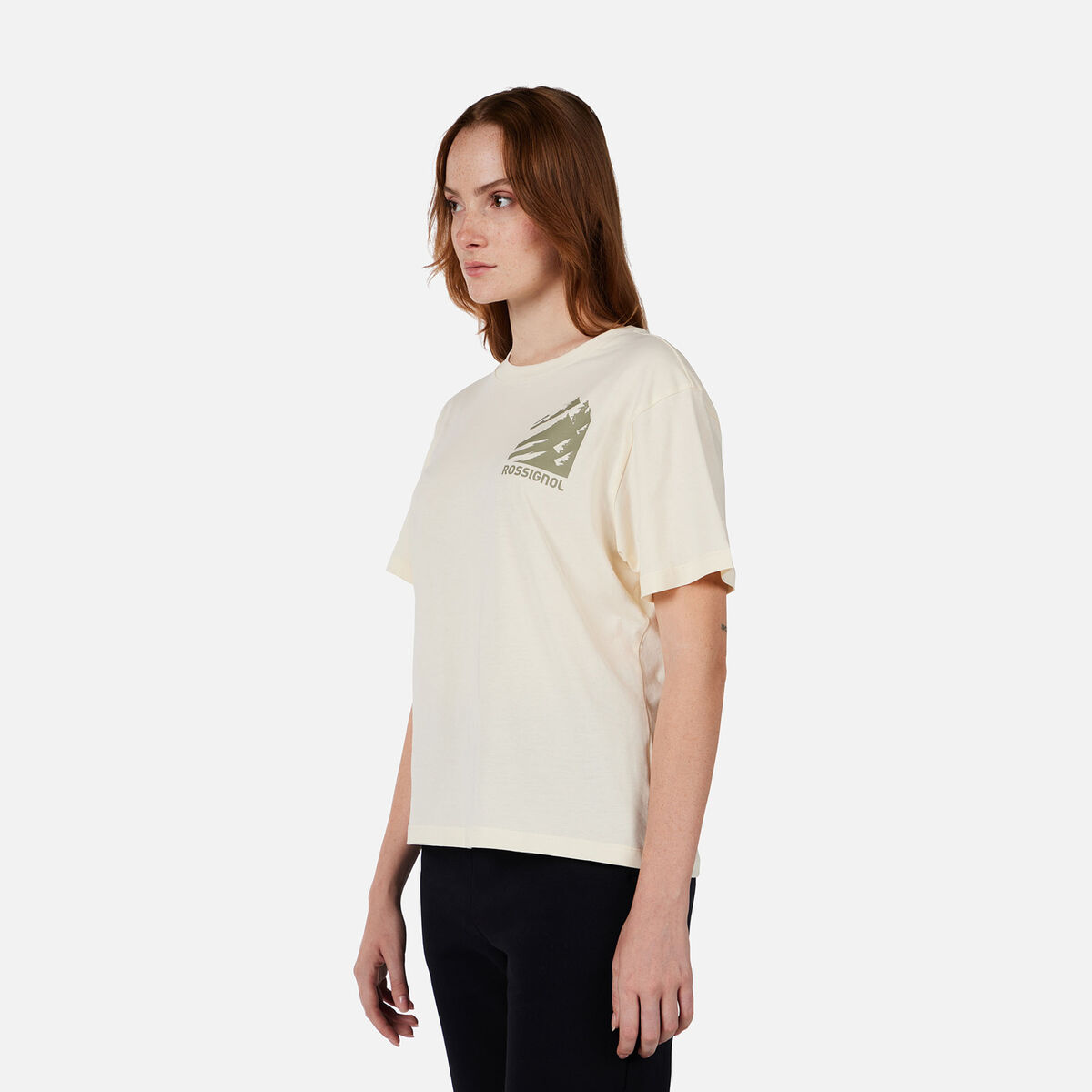 Women's Waterfall Relax Tee Nature White