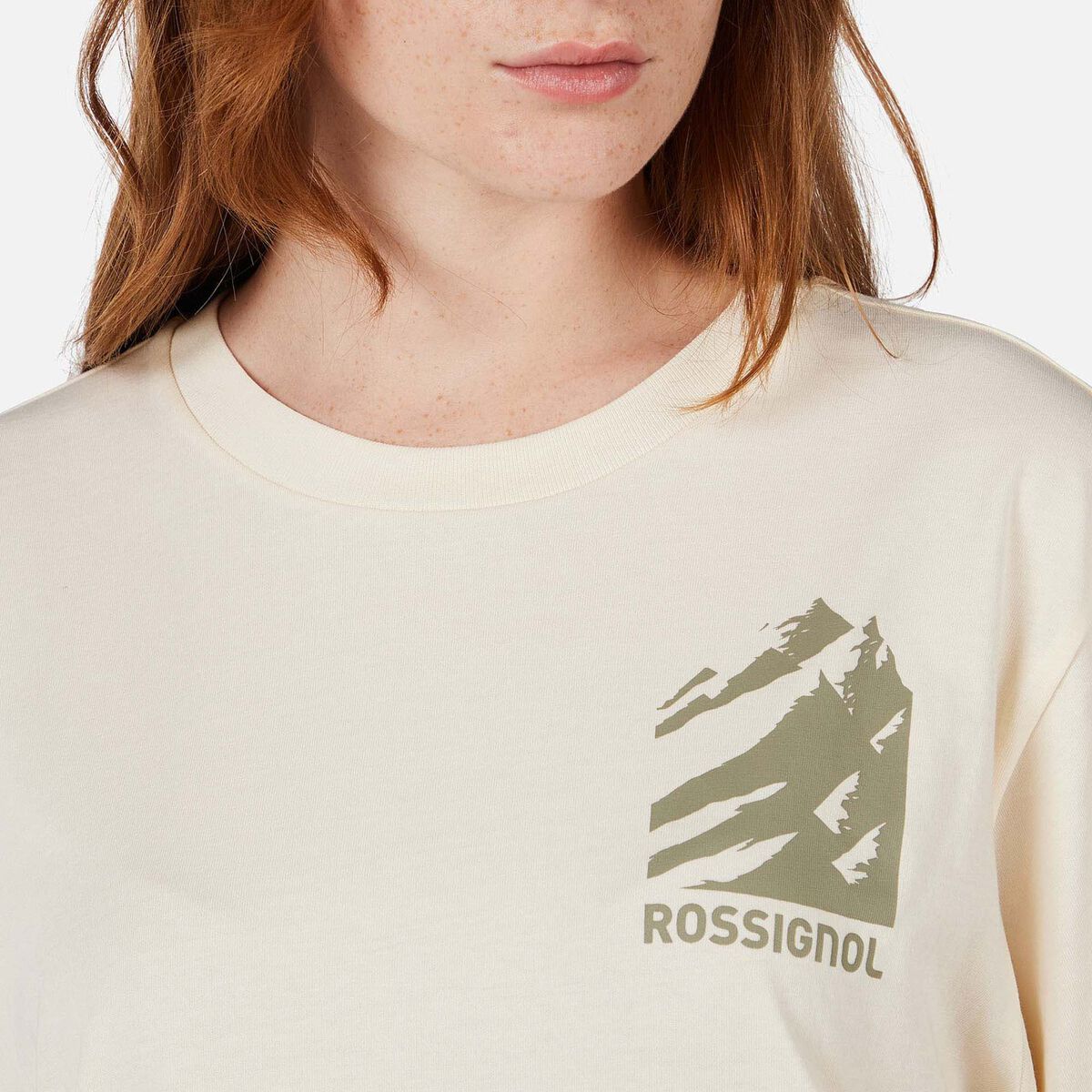 Women's Waterfall Relax Tee Nature White