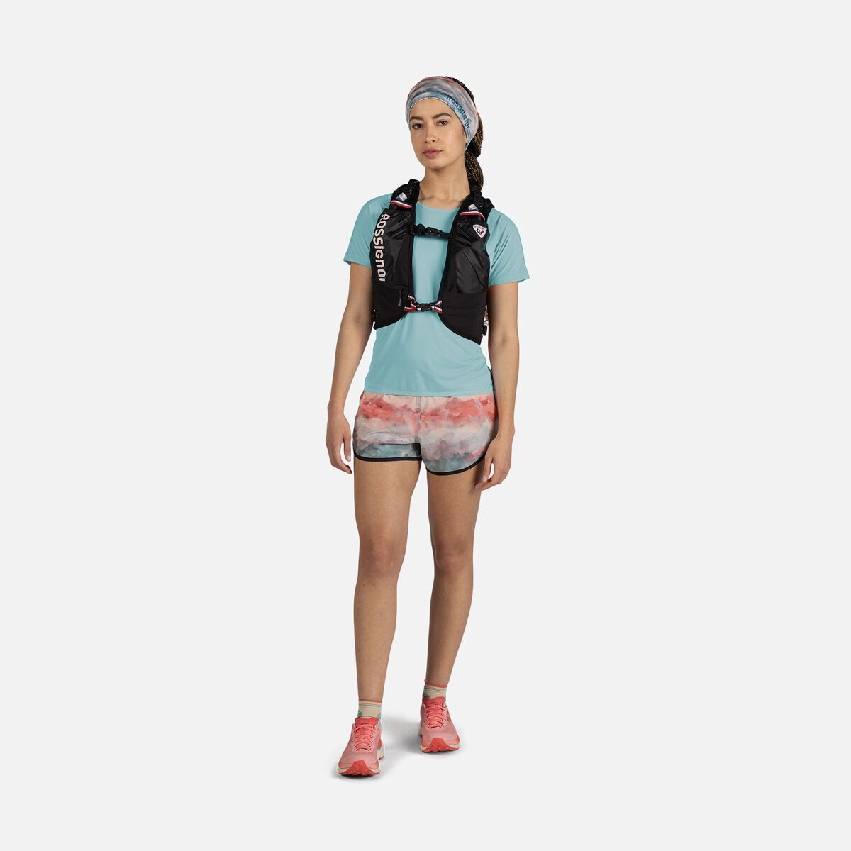 Women's Sapa Trail Running Tee Caribbean