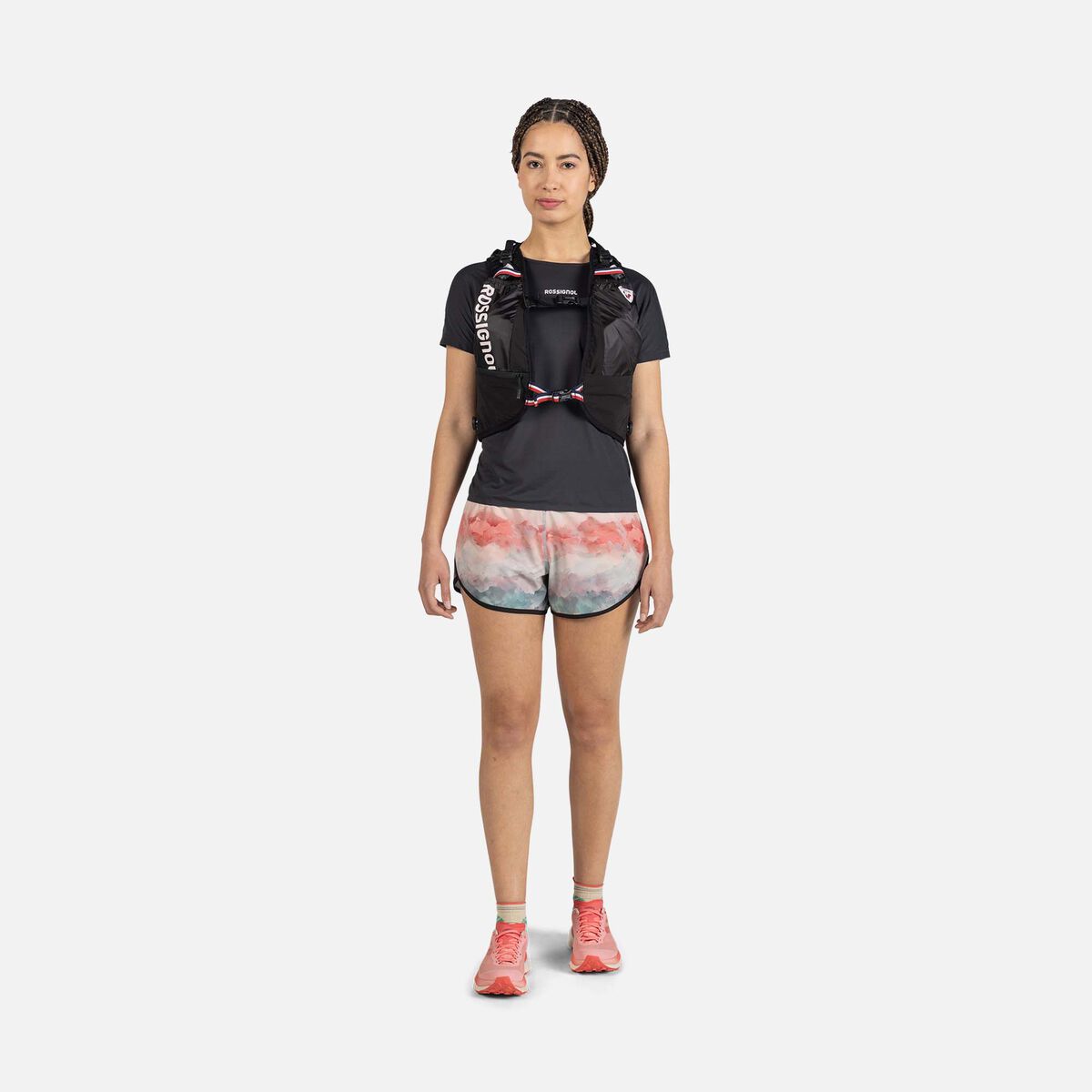 Women's Sapa Trail Running Tee Black