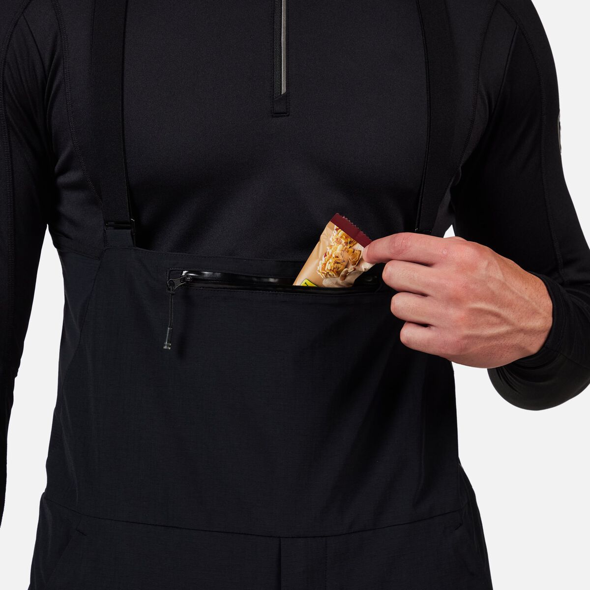 Men's Outerlimits Insulated Ski Bibs Black