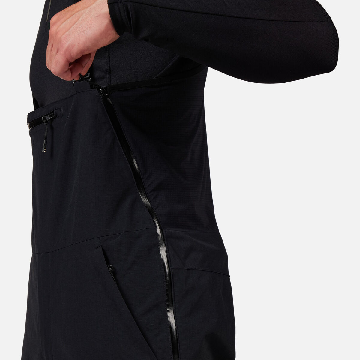 Men's Outerlimits Insulated Ski Bibs Black