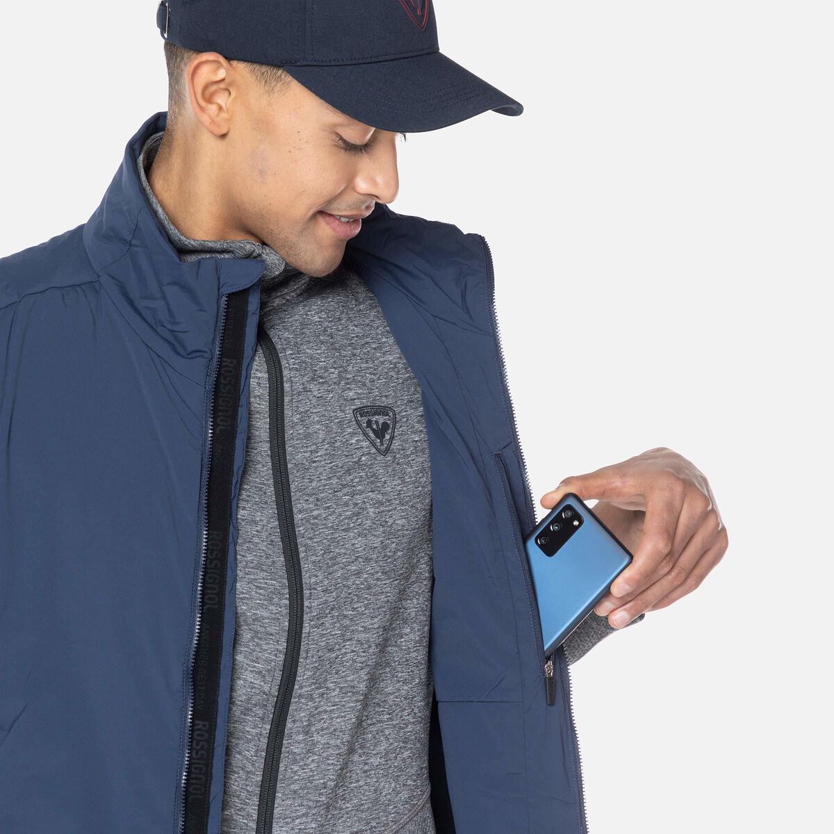 Men's Opside Light Insulated Vest Dark Navy