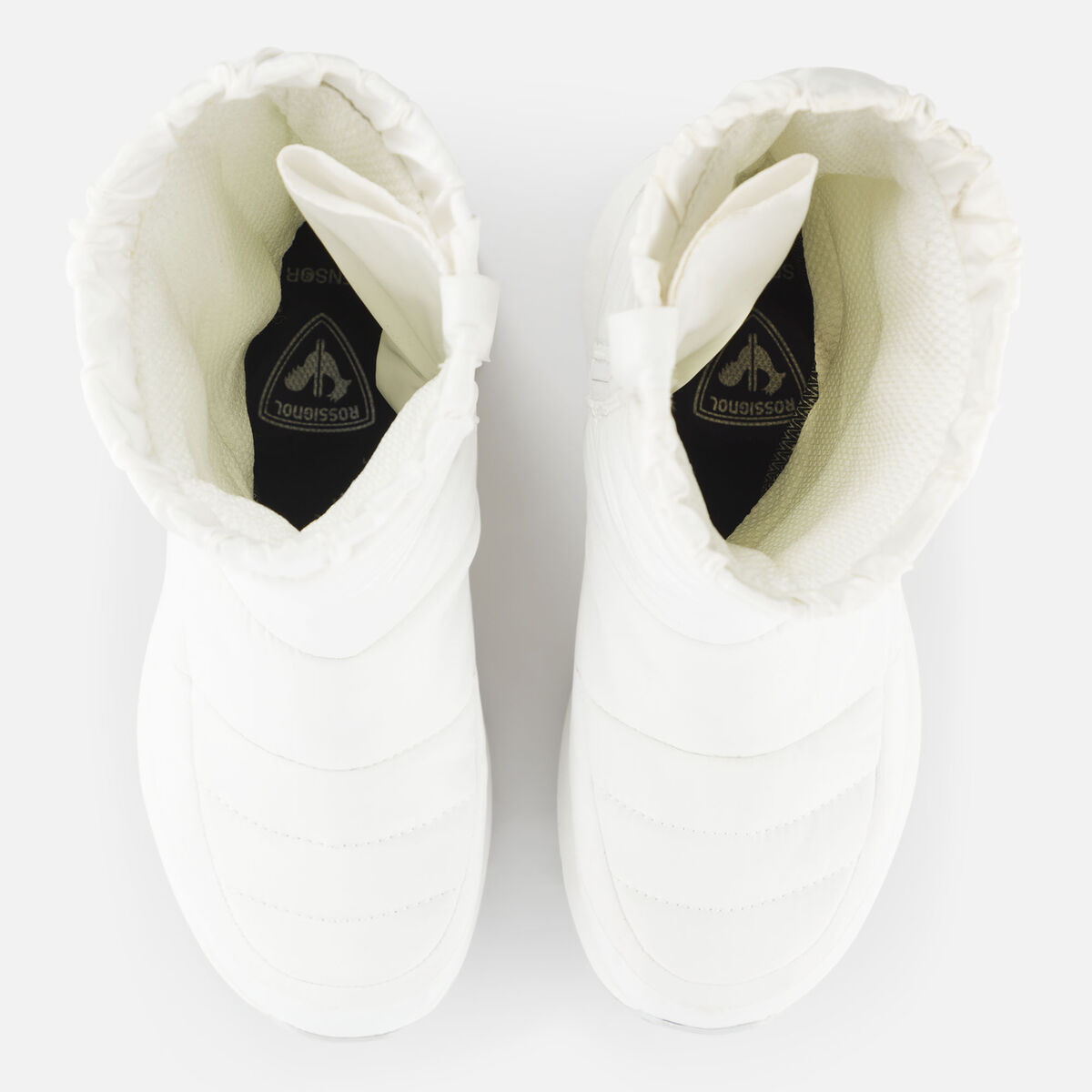 Women's Podium Knee High White Boots White