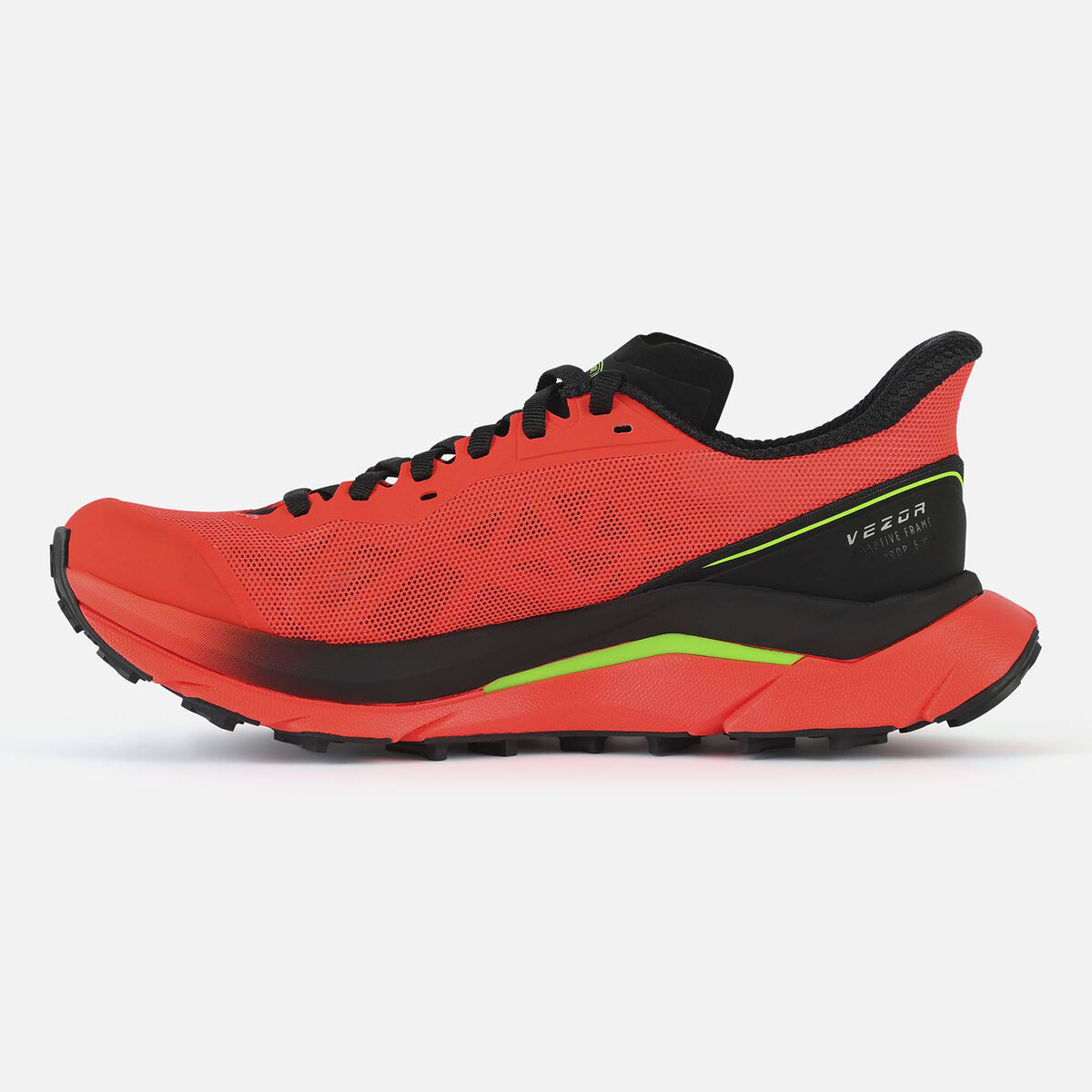 Women's Vezor Trail Running Shoes Neon Red
