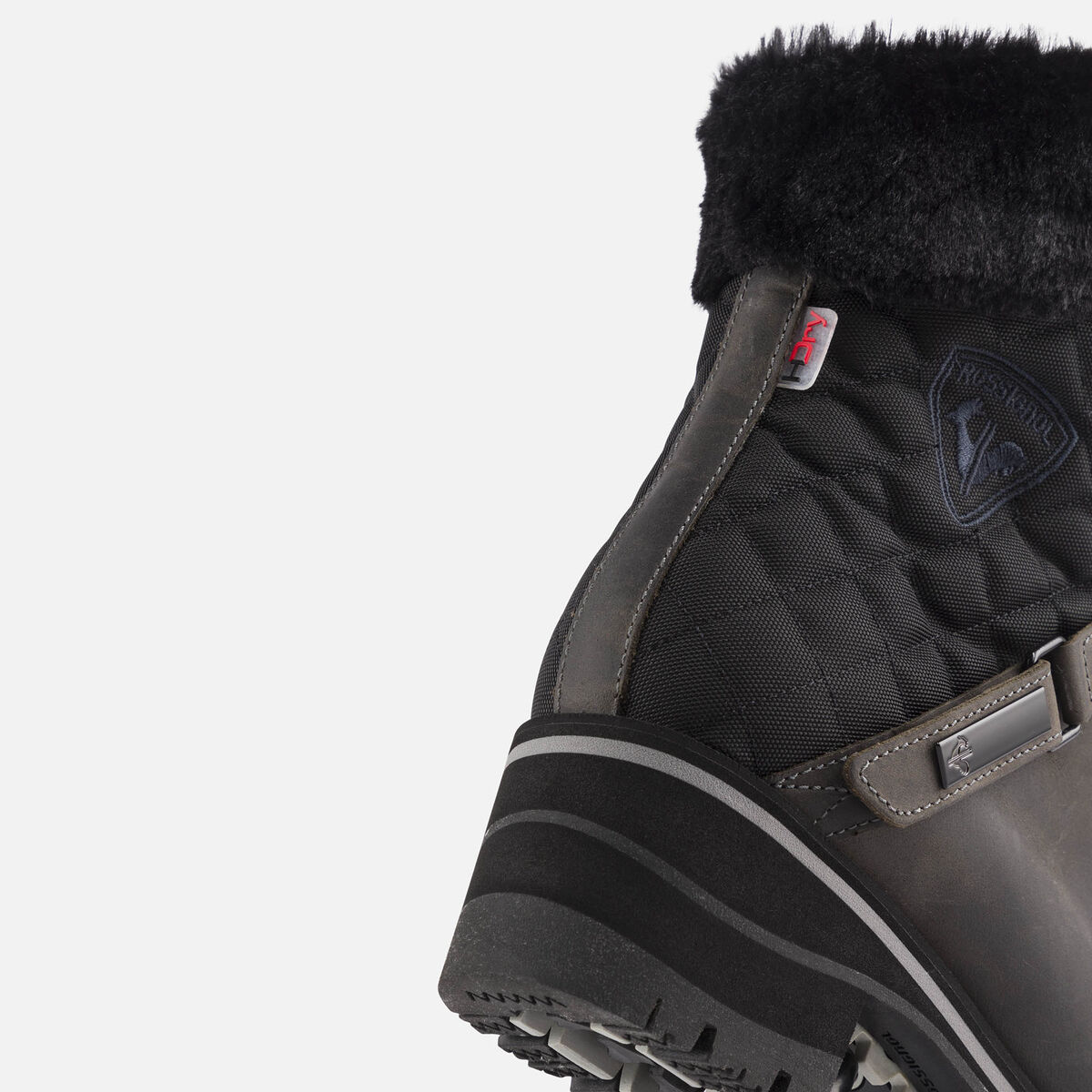 Women's 1907 Megeve Grey Wax Boots Midgrey