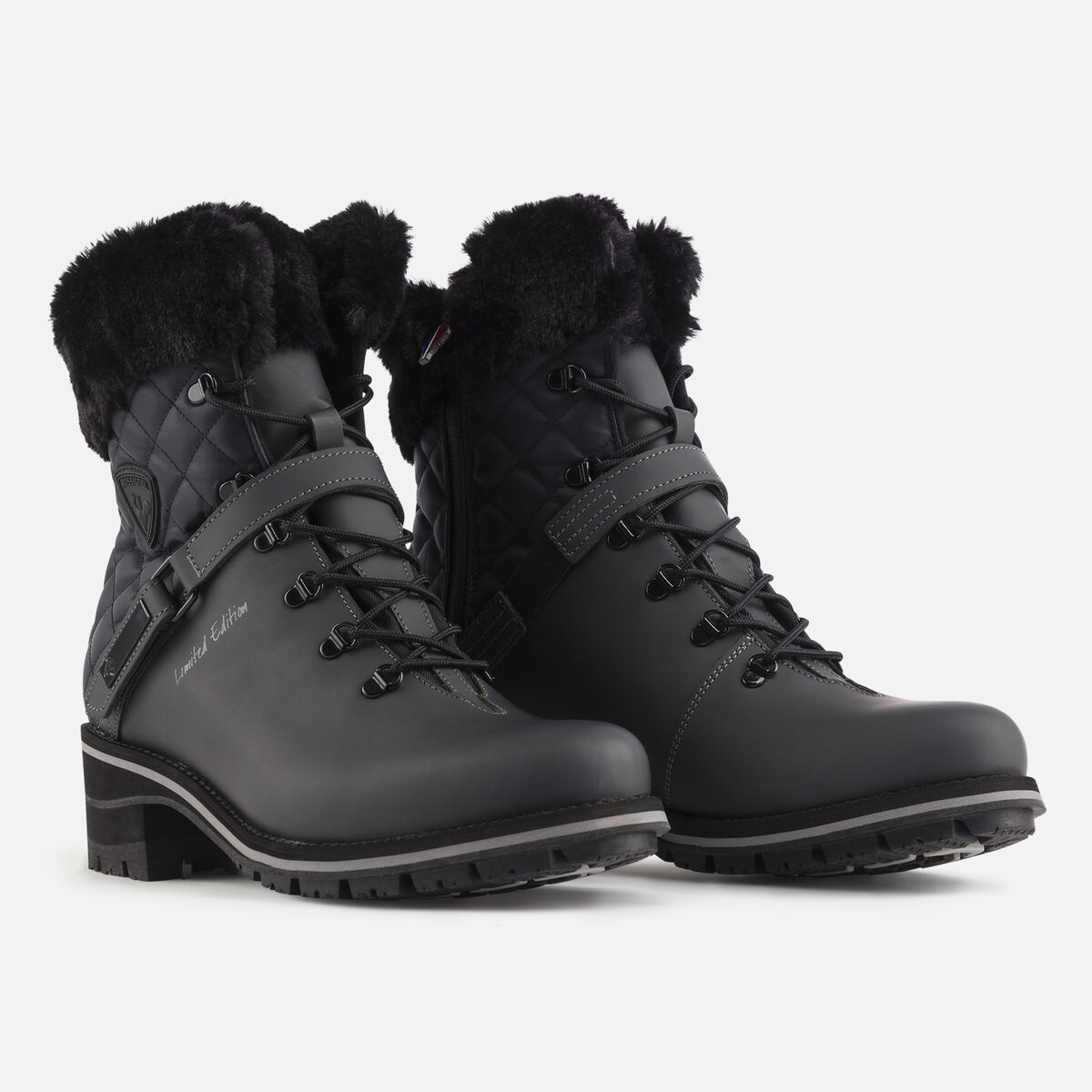 Women's 1907 Megeve Black Rubber Boots Black