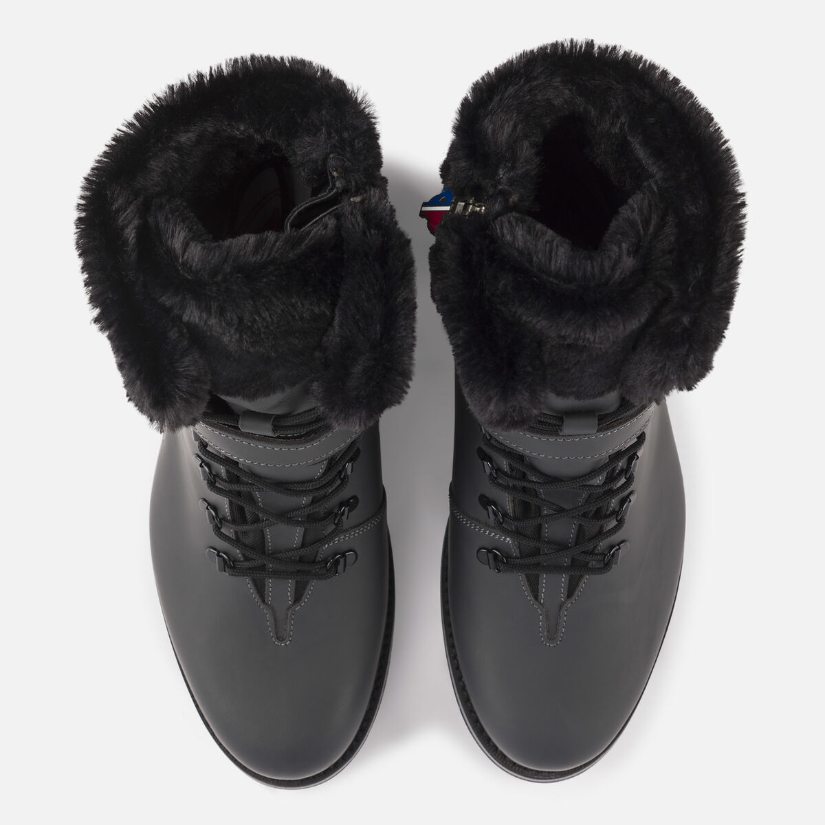 Women's 1907 Megeve Black Rubber Boots Black