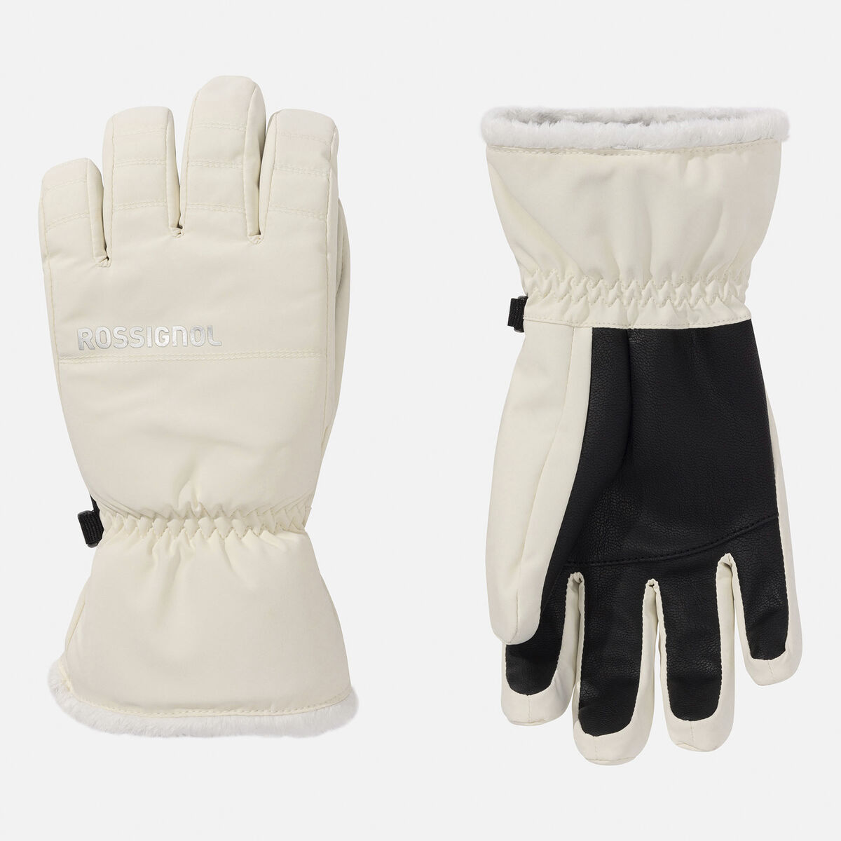 Women's Perfy Ski Gloves Nature White