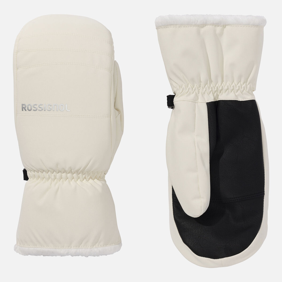 Women's Perfy Ski Mittens Nature White