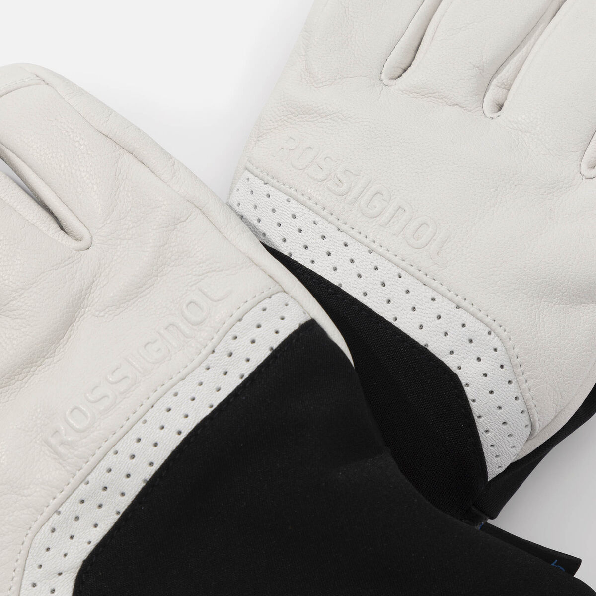 Women's Elite Leather IMP'R Ski Gloves White