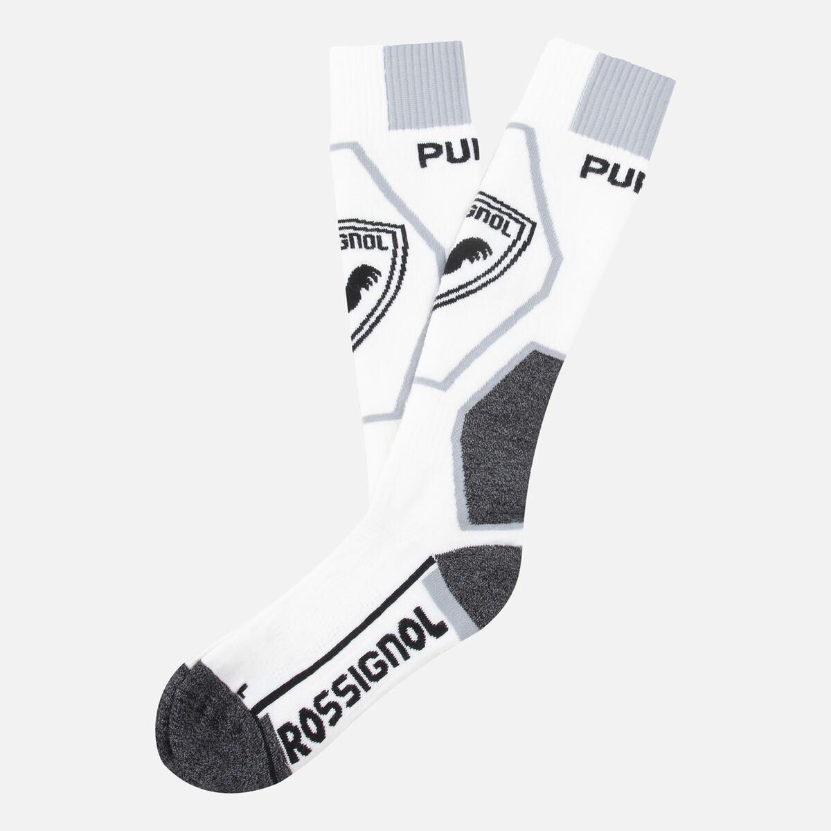 Women's Pure Comfort Ski Socks White