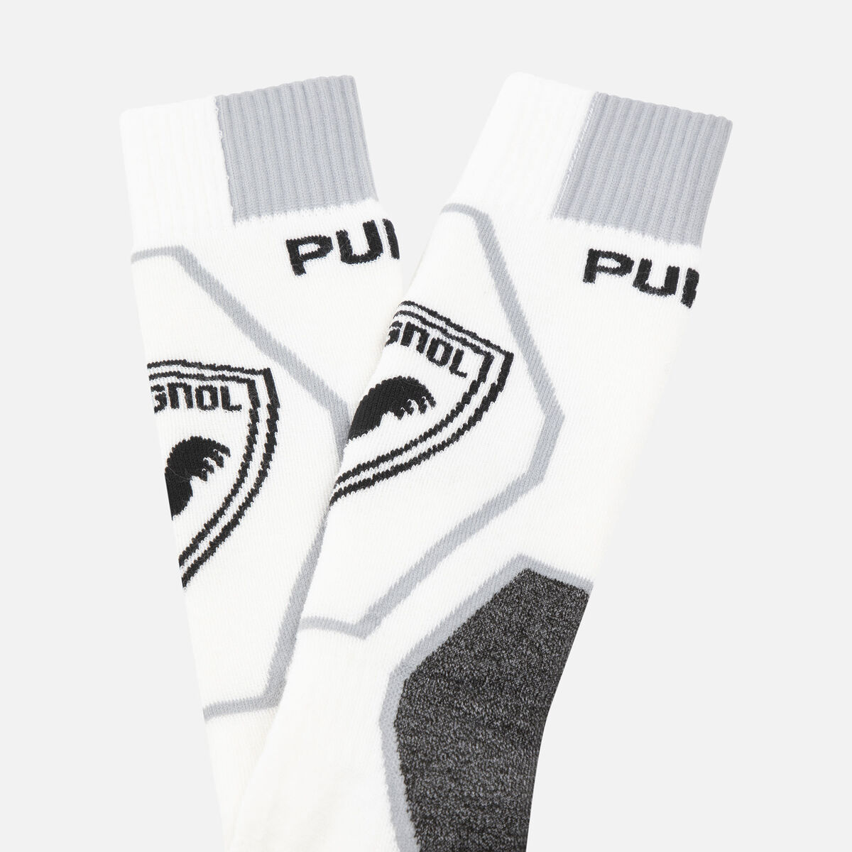 Women's Pure Comfort Ski Socks White