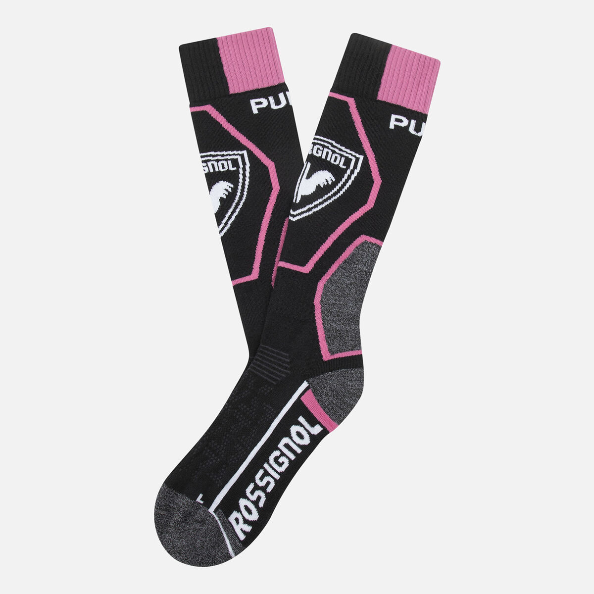 Women's Pure Comfort Ski Socks Tea Rose