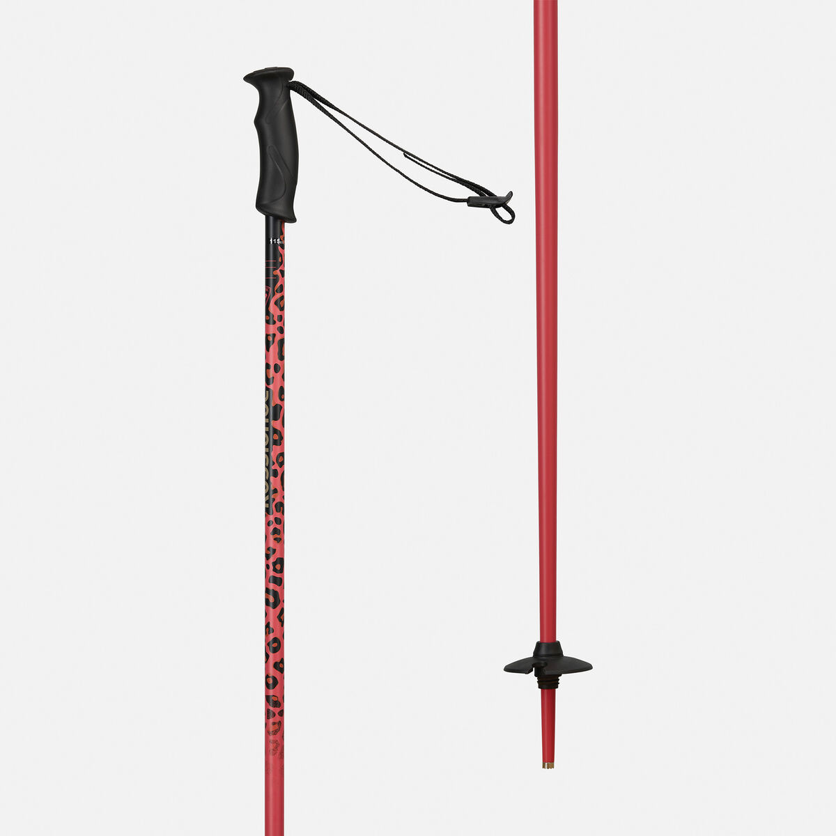 Women's All-Over Print Ski Poles Electra BLACK