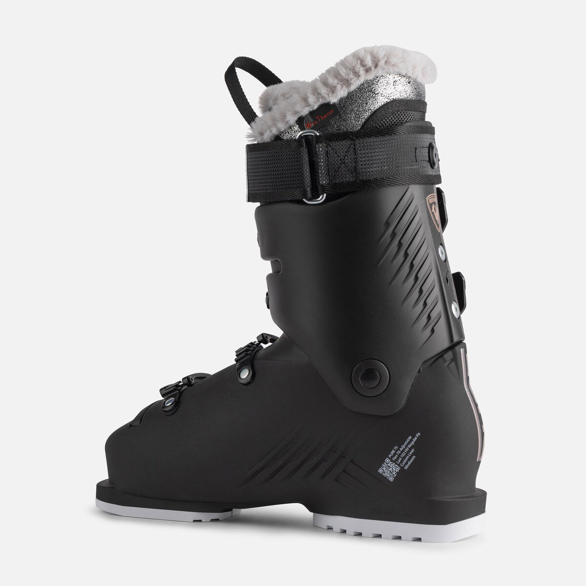Women's On Piste Ski Boots Pure 70 BLACK