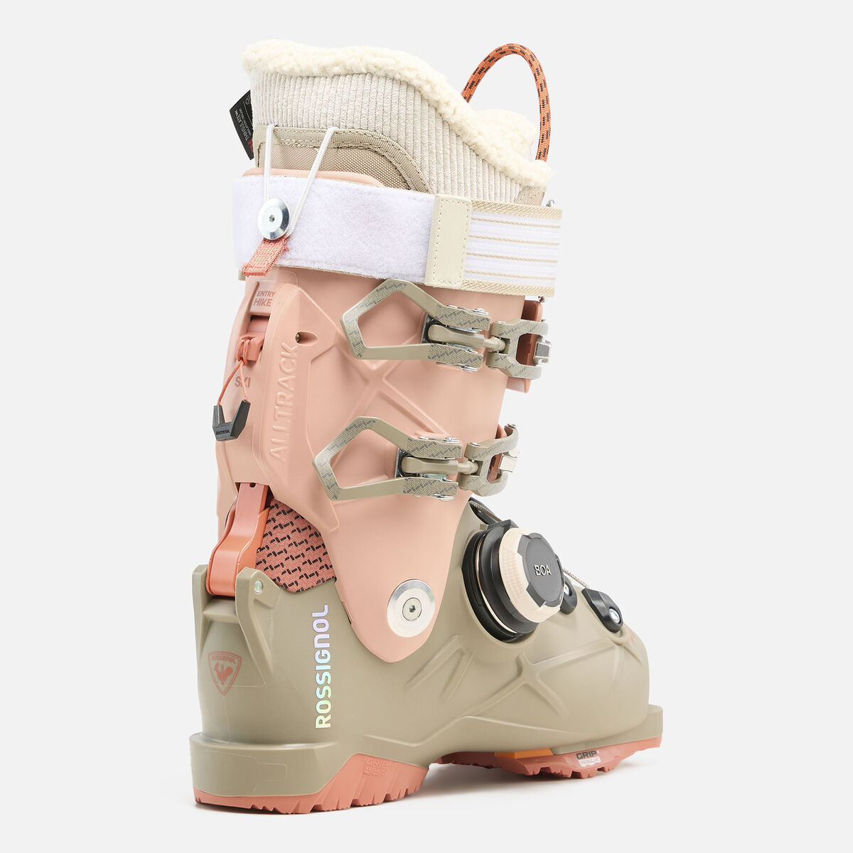 Women's Rossignol Alltrack 90 BOA GW Skiboots KHAKI BLACK