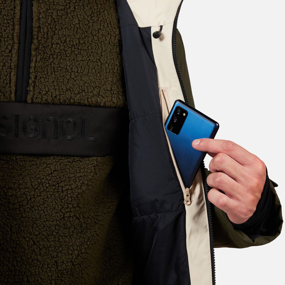 Men's Outerlimits Insulated Ski Jacket Fog