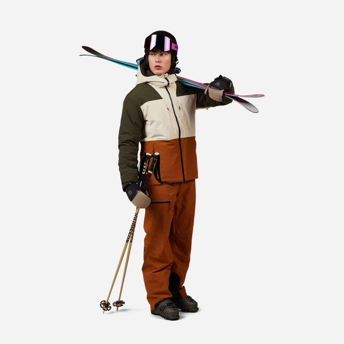 Men's Outerlimits Insulated Ski Jacket Fog