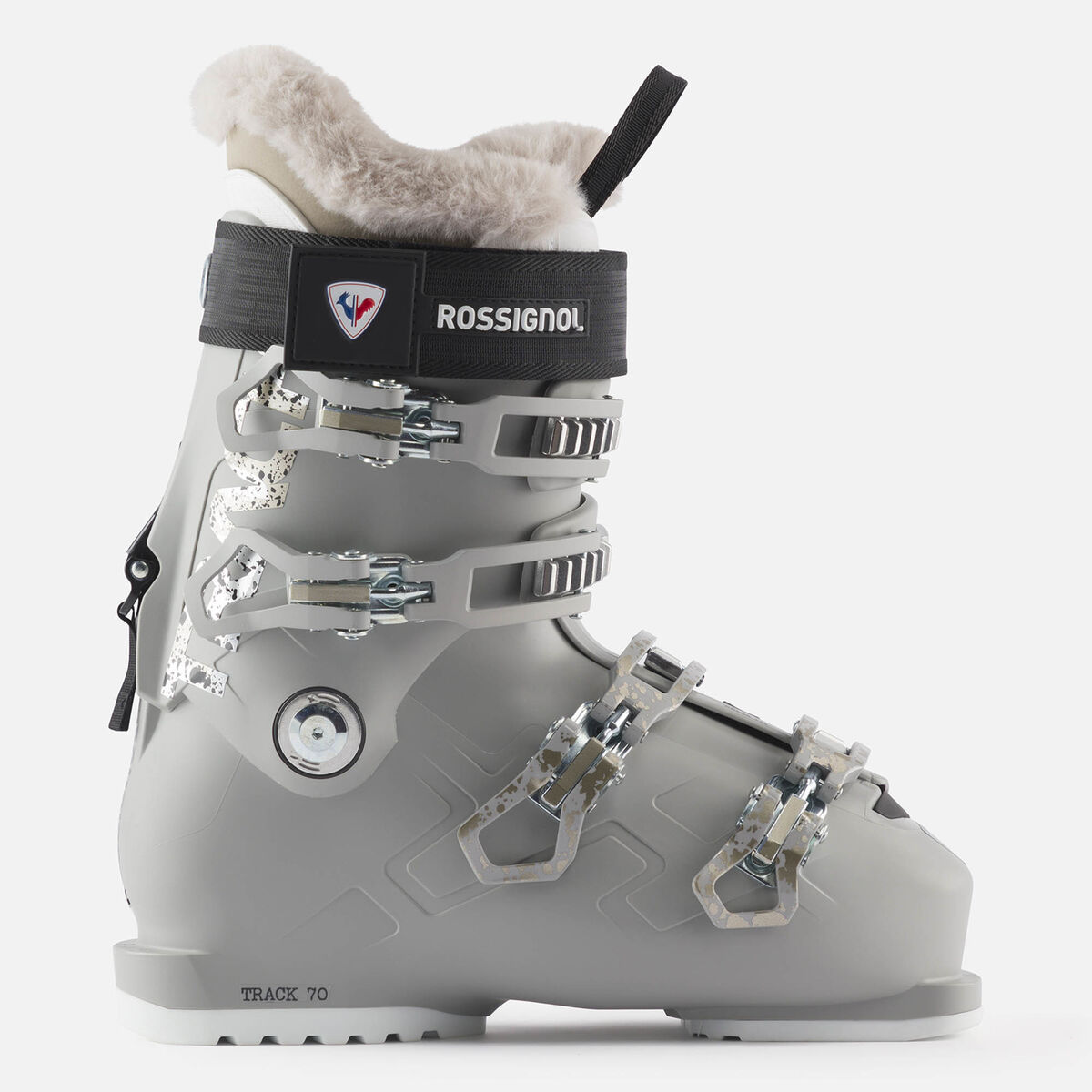 Women's All Mountain Ski Boots Track 70 GREY