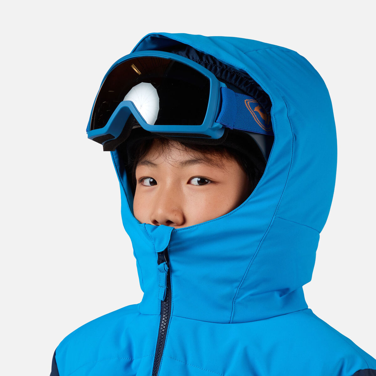 Boys' Siz Quilted Ski Jacket Dark Navy