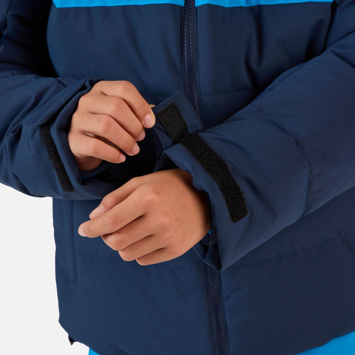 Boys' Siz Quilted Ski Jacket Dark Navy