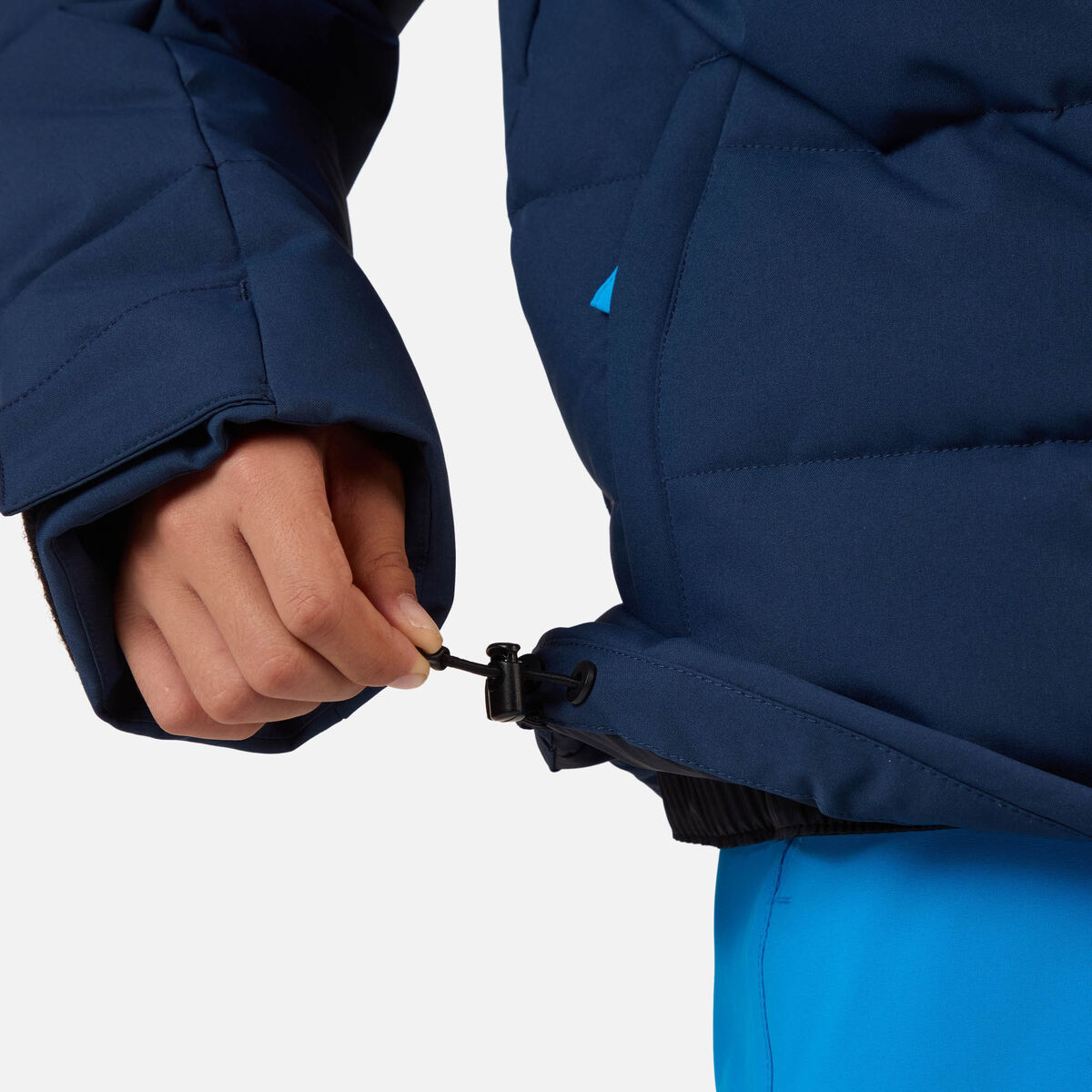 Boys' Siz Quilted Ski Jacket Dark Navy