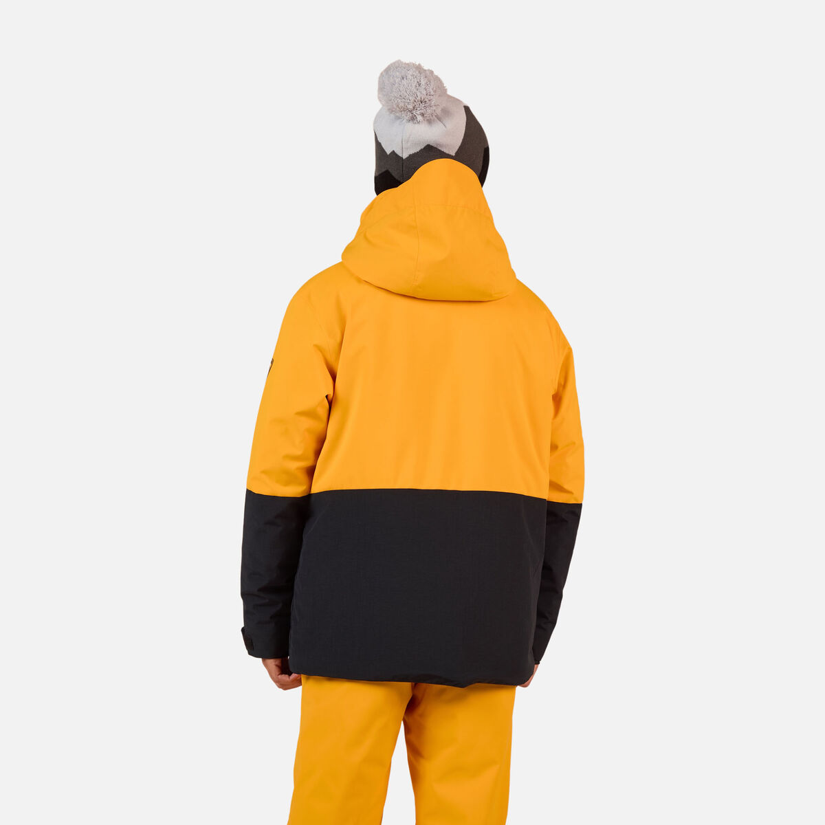 Juniors' Outerlimits Insulated Ski Jacket Saffron Ylw