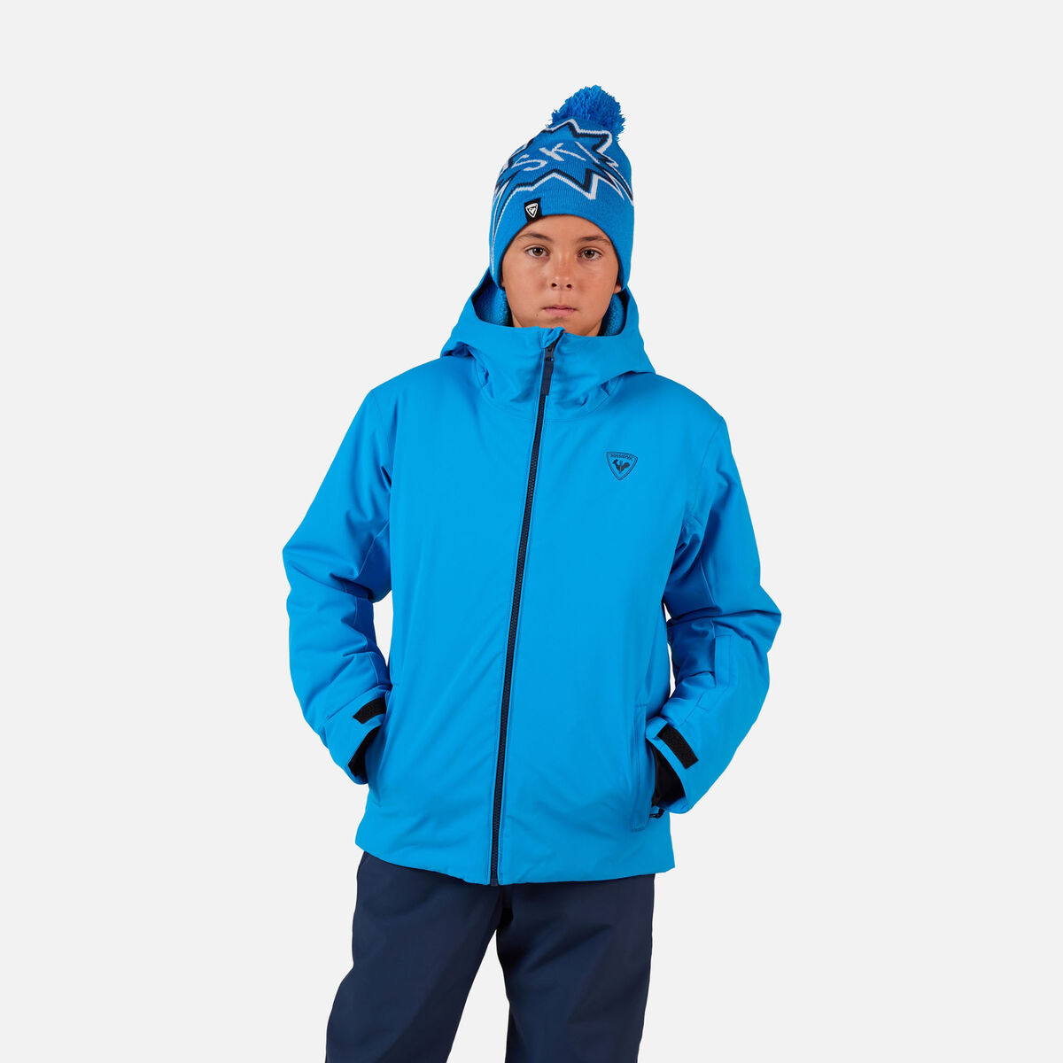 Juniors' Strawpile Ski Jacket Blazing Blue