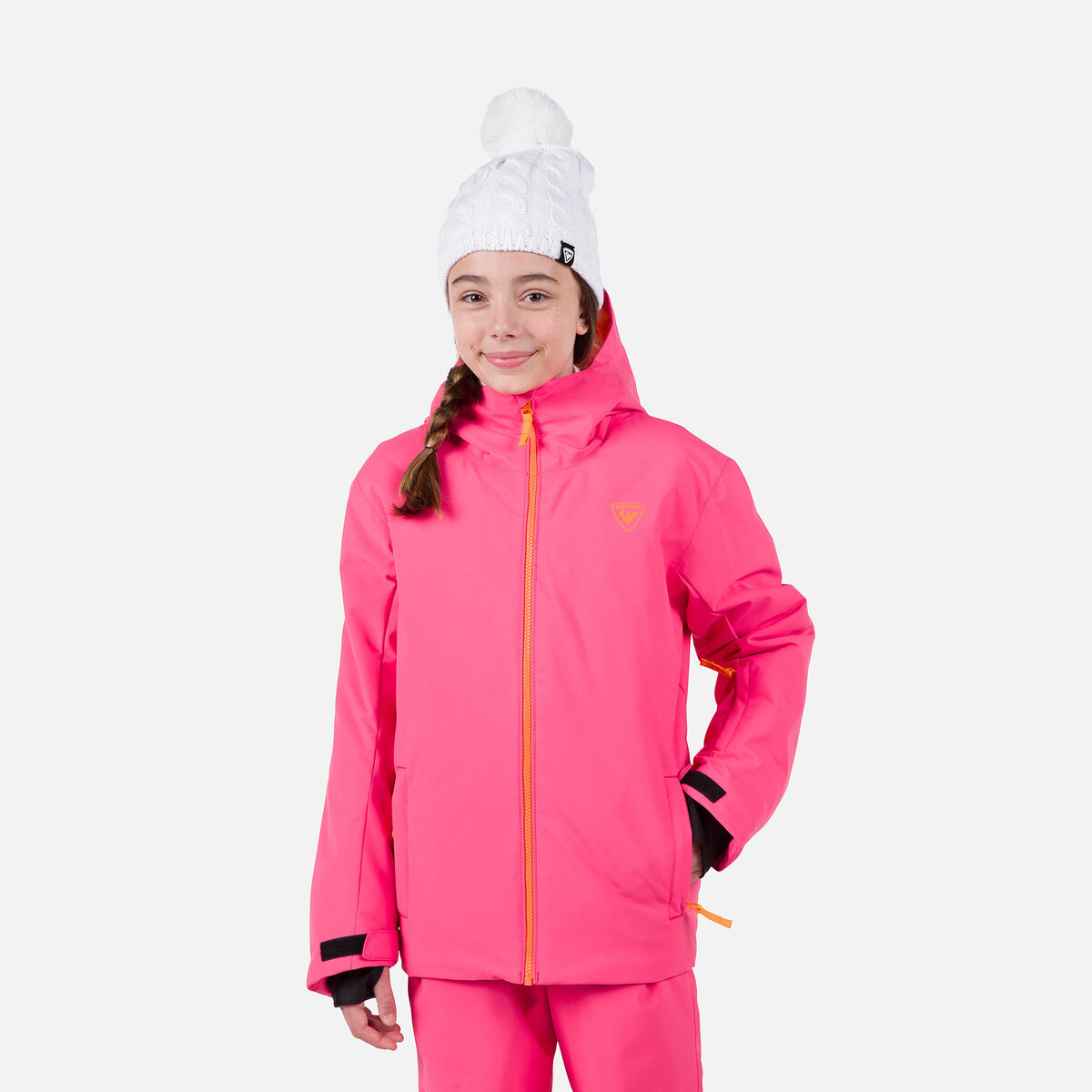 Juniors' Strawpile Ski Jacket Tea Rose