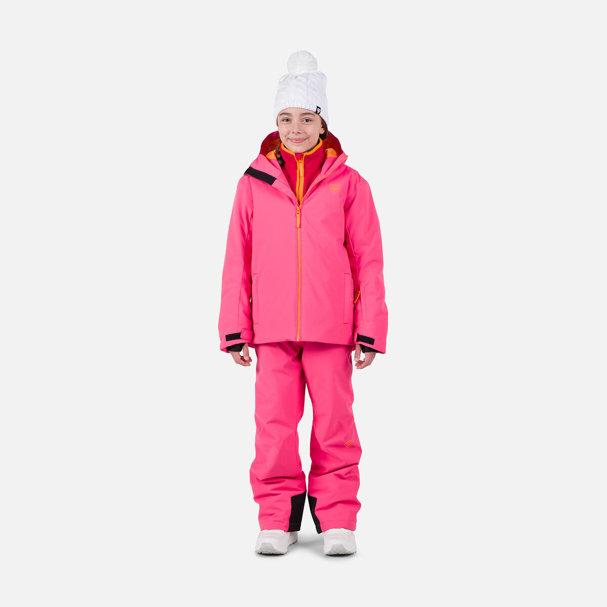 Juniors' Strawpile Ski Jacket Tea Rose