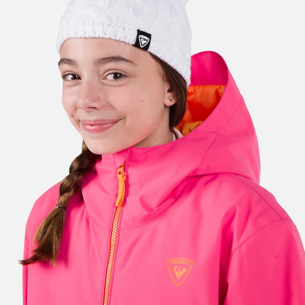 Juniors' Strawpile Ski Jacket Tea Rose