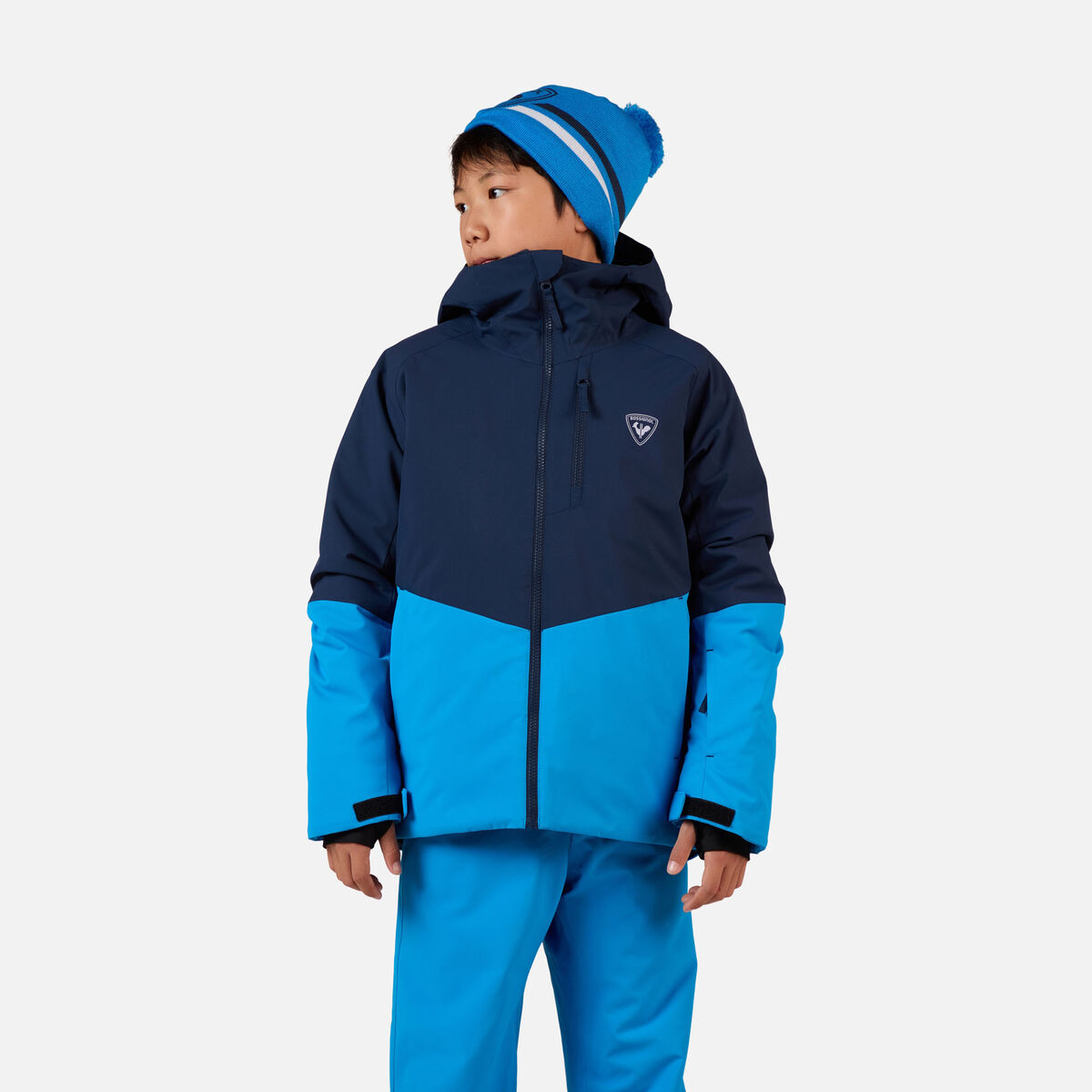 Juniors' Wispile Ski Jacket Blazing Blue