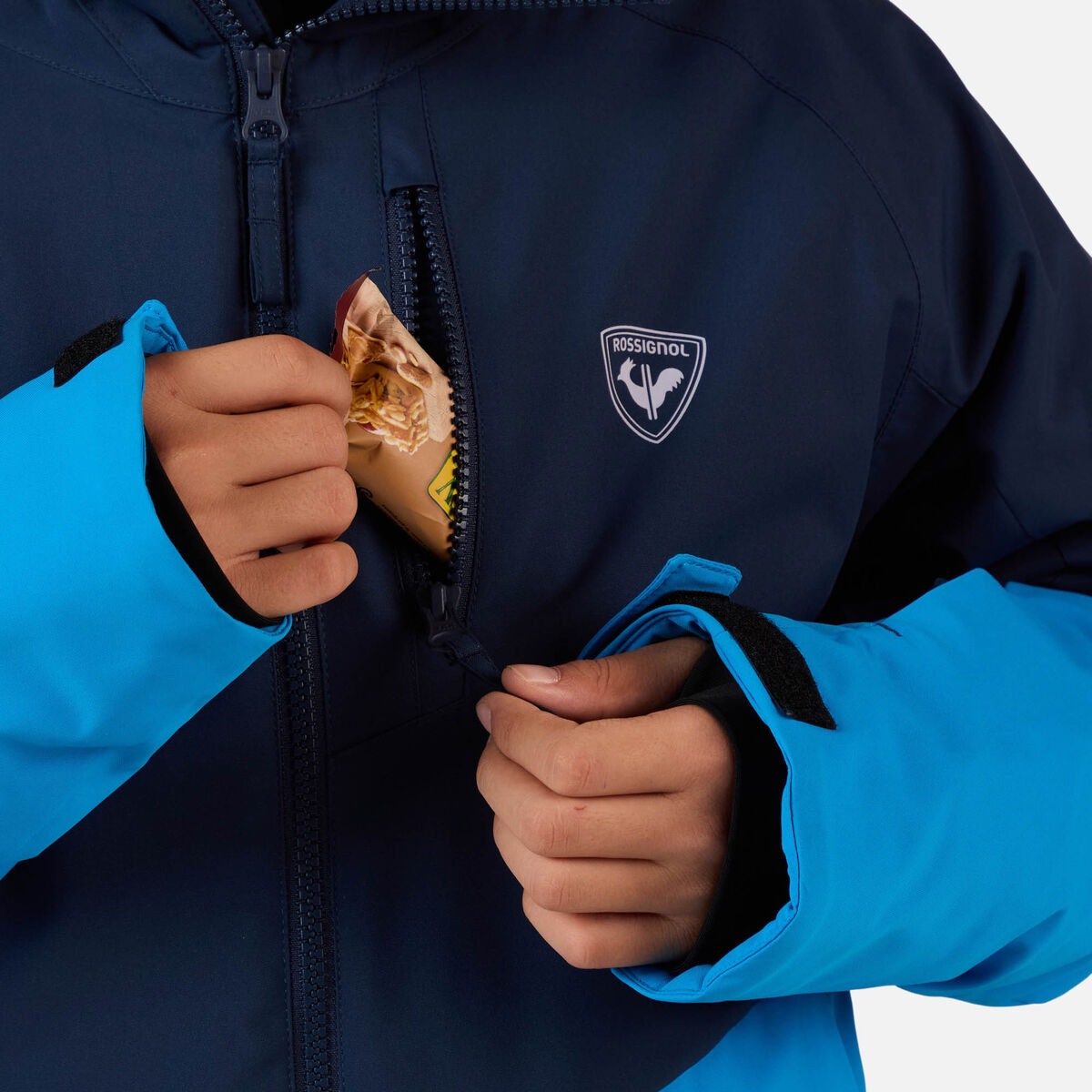 Juniors' Wispile Ski Jacket Blazing Blue